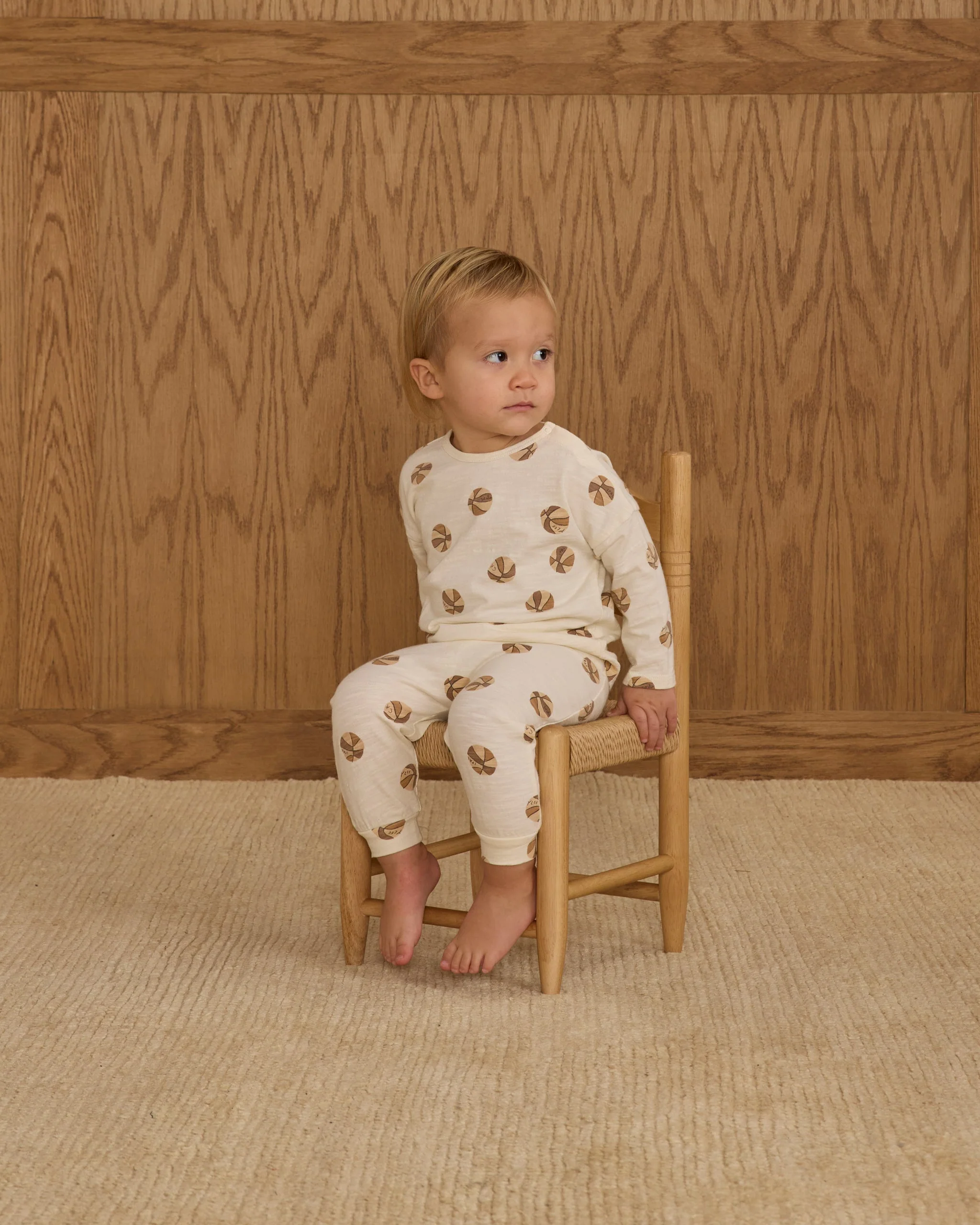 Long Sleeve Tee + Pant Set || Basketball - Image 4