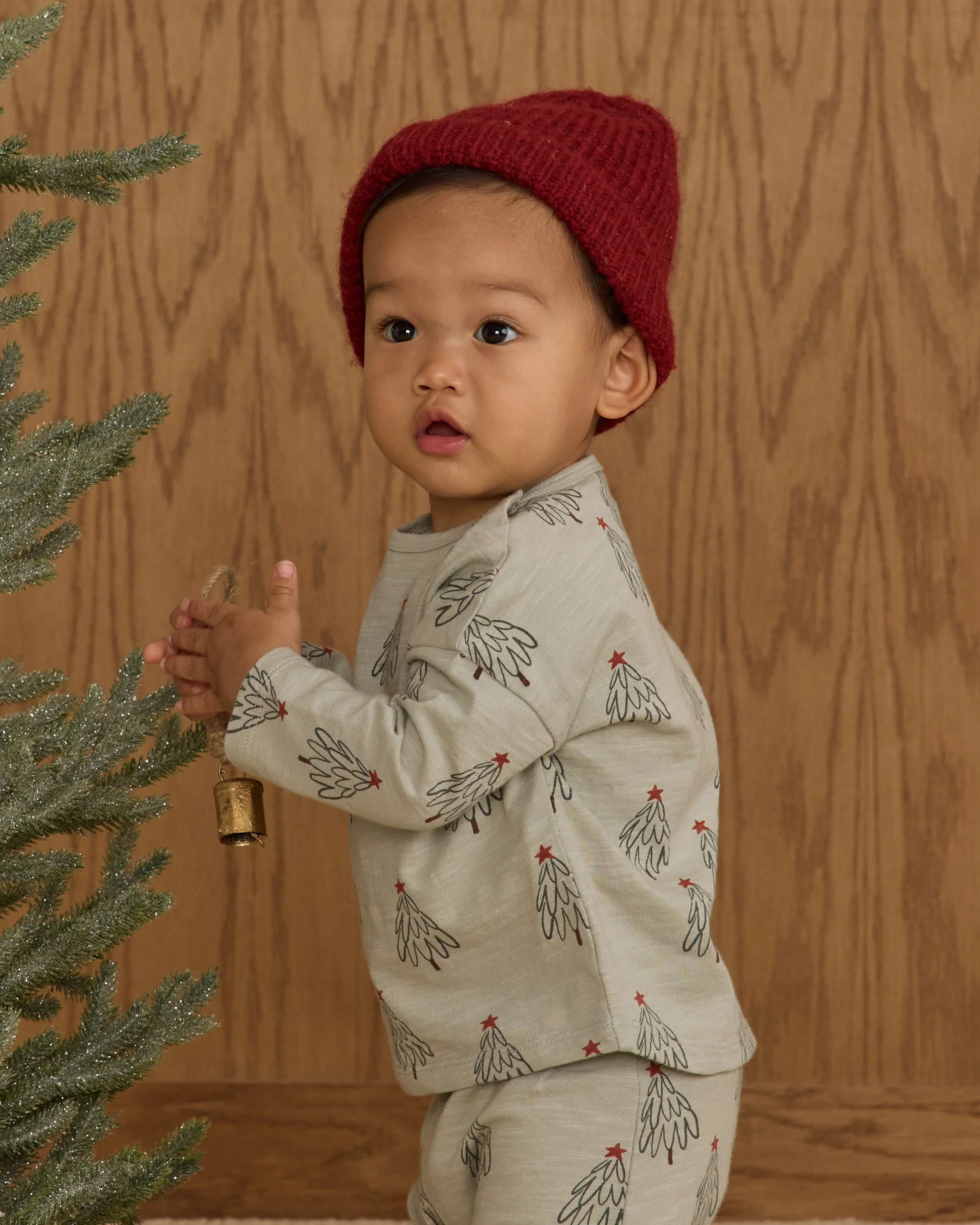 Long Sleeve Tee + Pant Set || Trees - Image 3