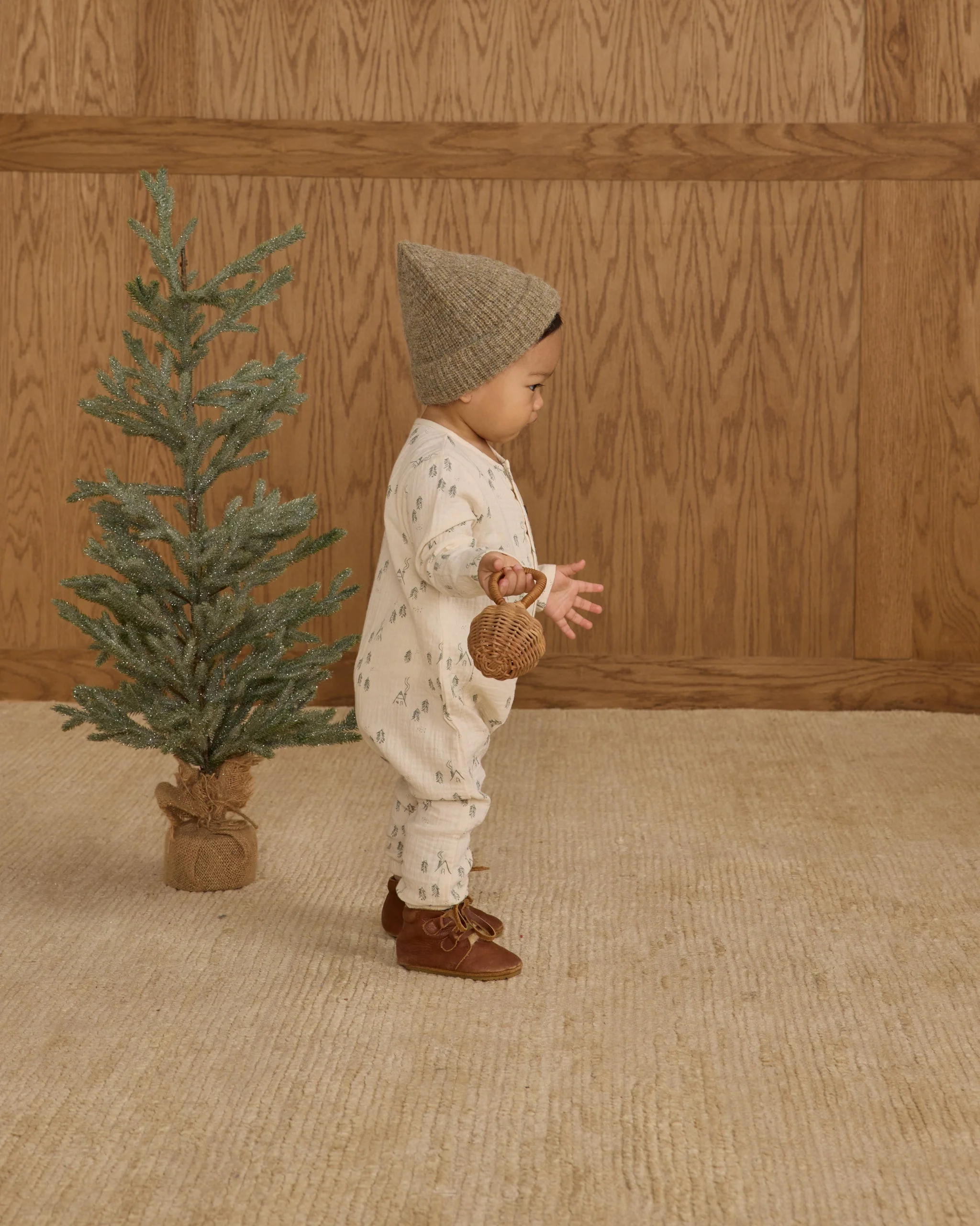Long Sleeve Woven Jumpsuit || Woods - Image 5