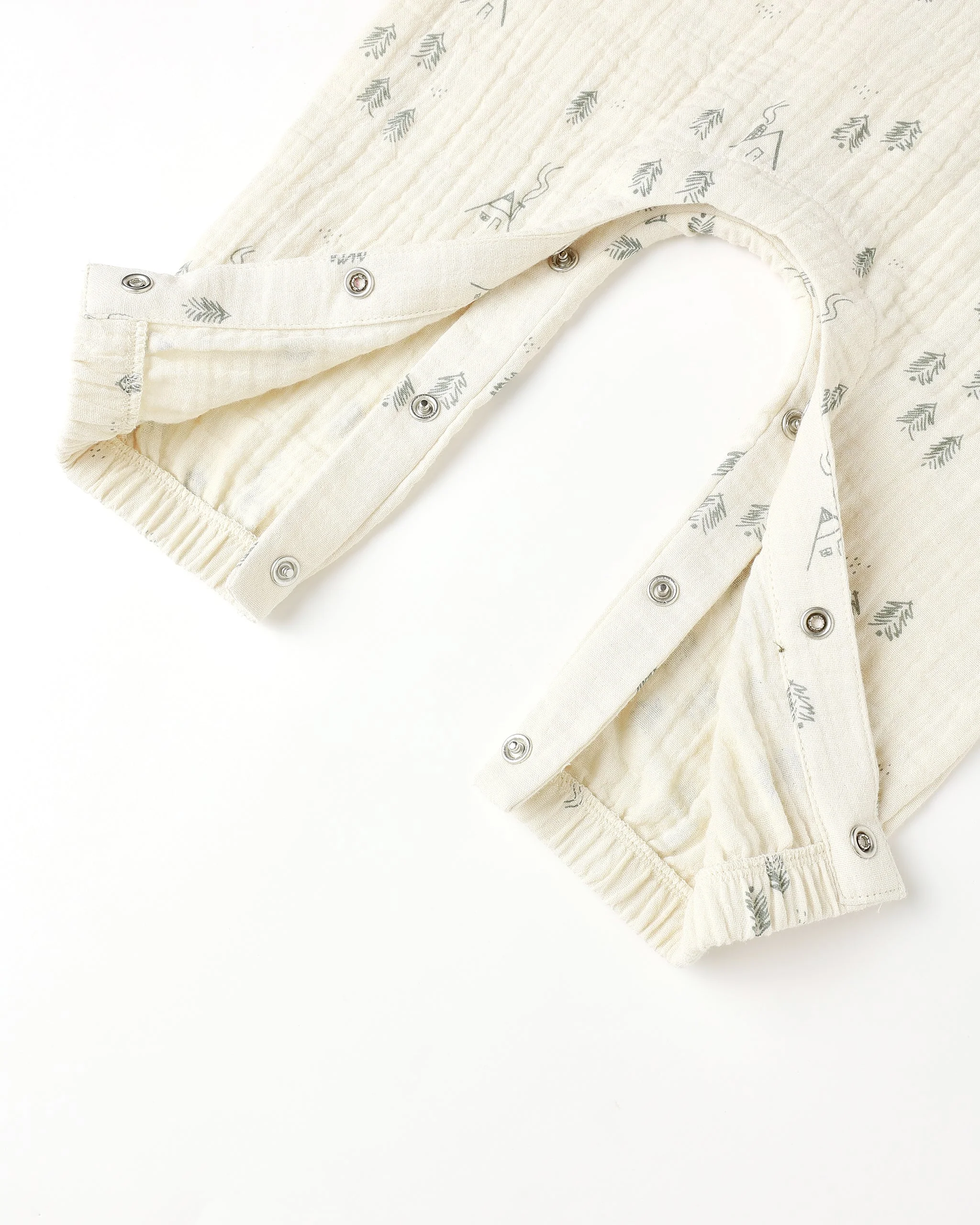 Long Sleeve Woven Jumpsuit || Woods - Image 8