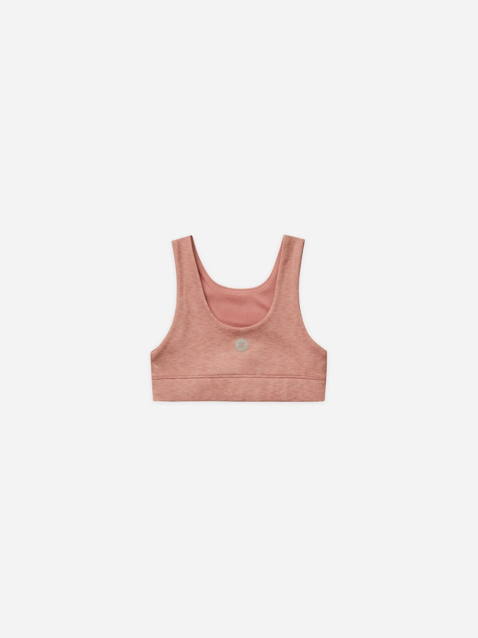 Longline Bra || Heathered Lipstick - Image 2