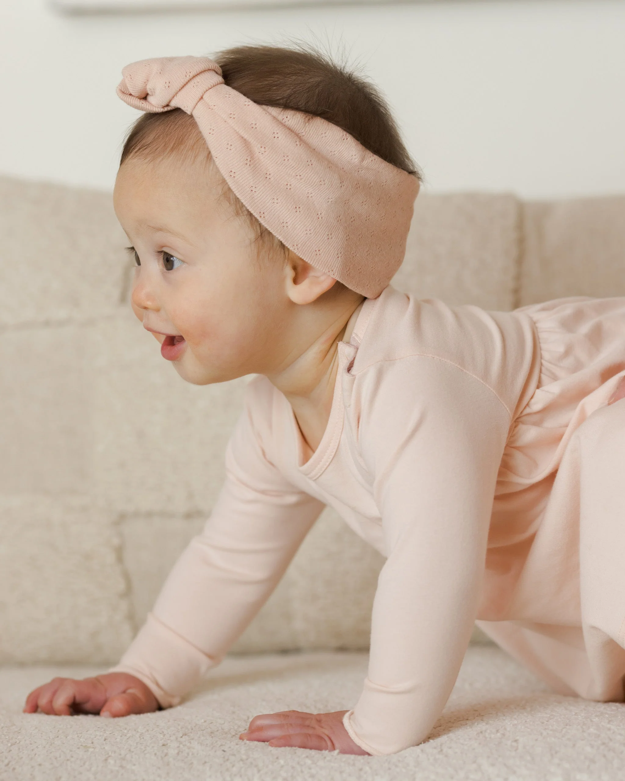 Longsleeve Baby Dress || Petal - Image 3