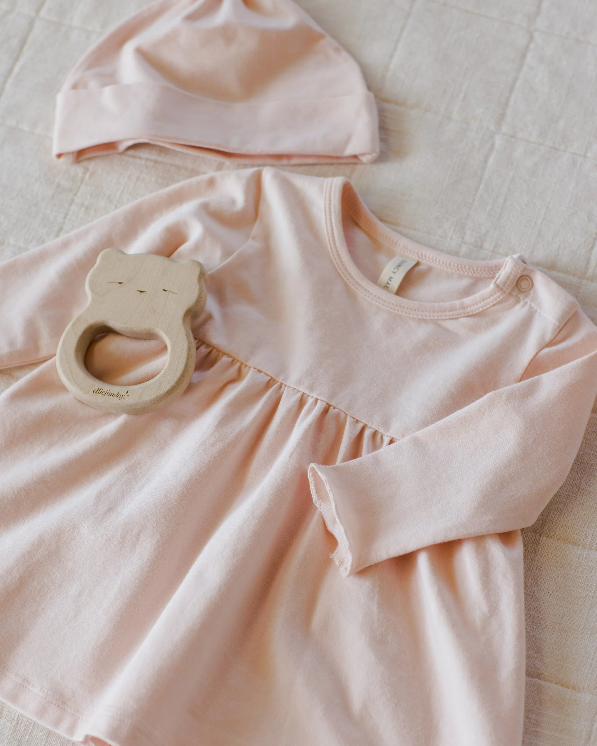 Longsleeve Baby Dress || Petal - Image 5