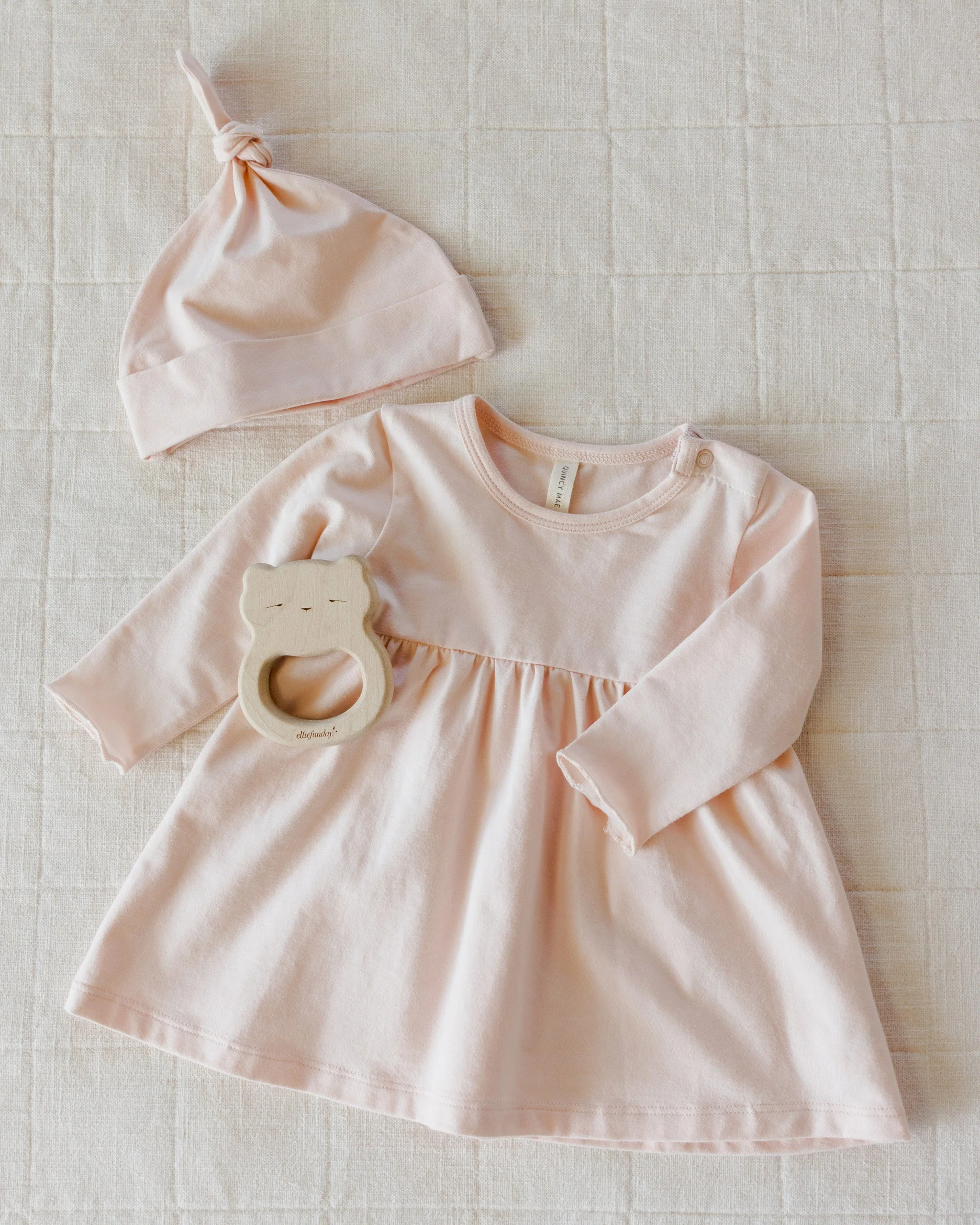 Longsleeve Baby Dress || Petal - Image 6