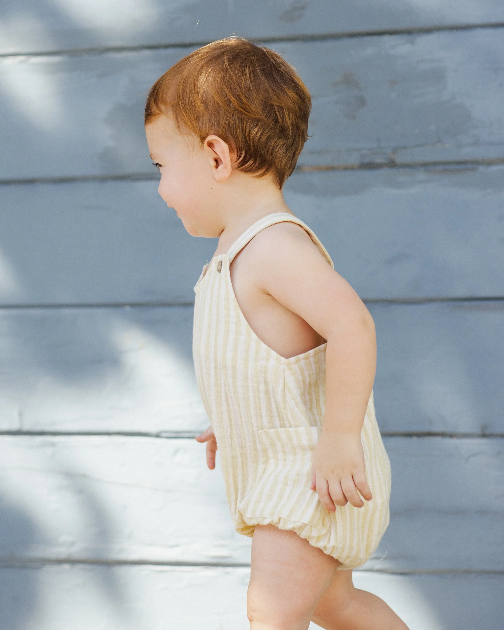 Lou Romper Citron Stripe - Image 4