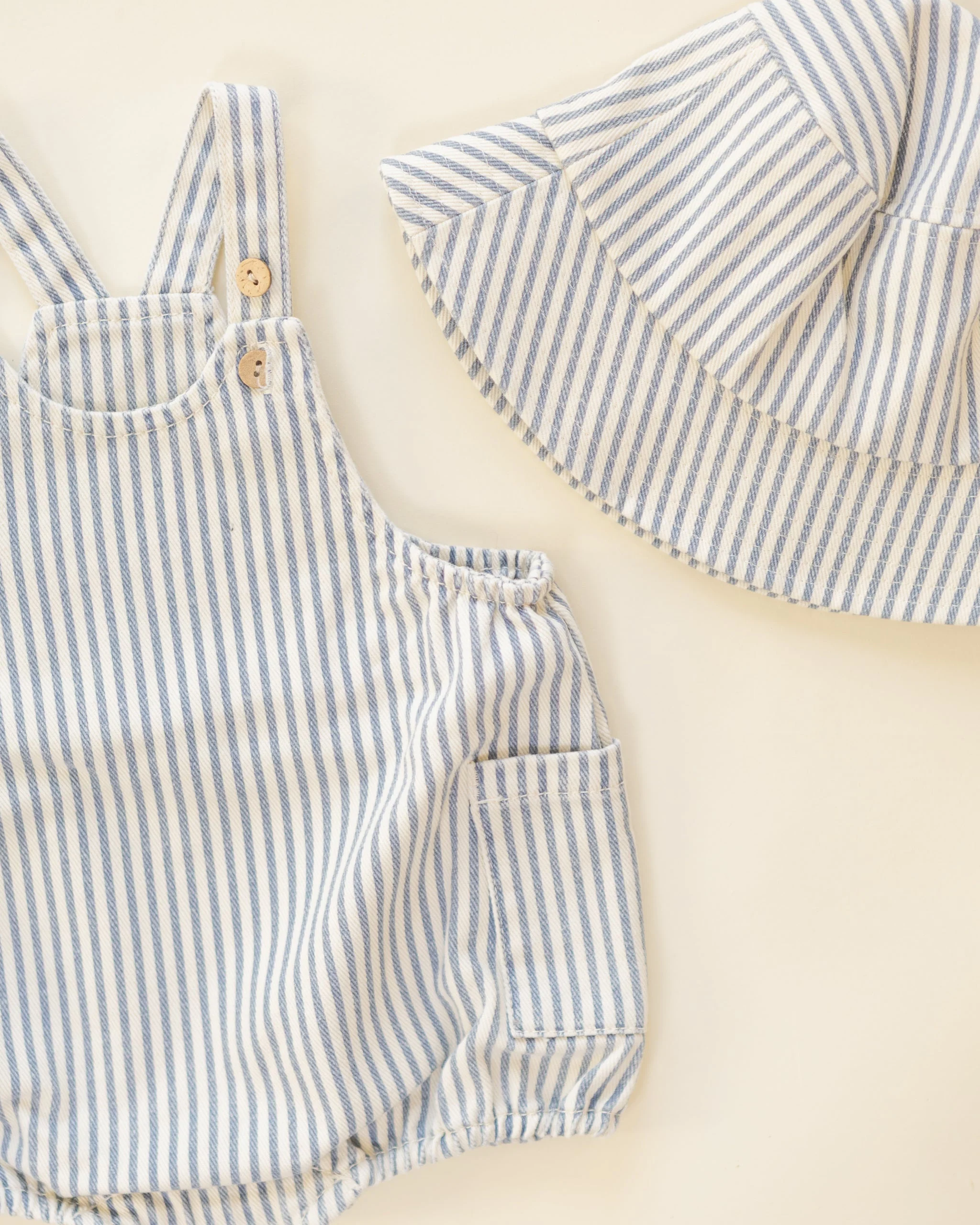 Lou Romper Railroad Stripe - Image 6