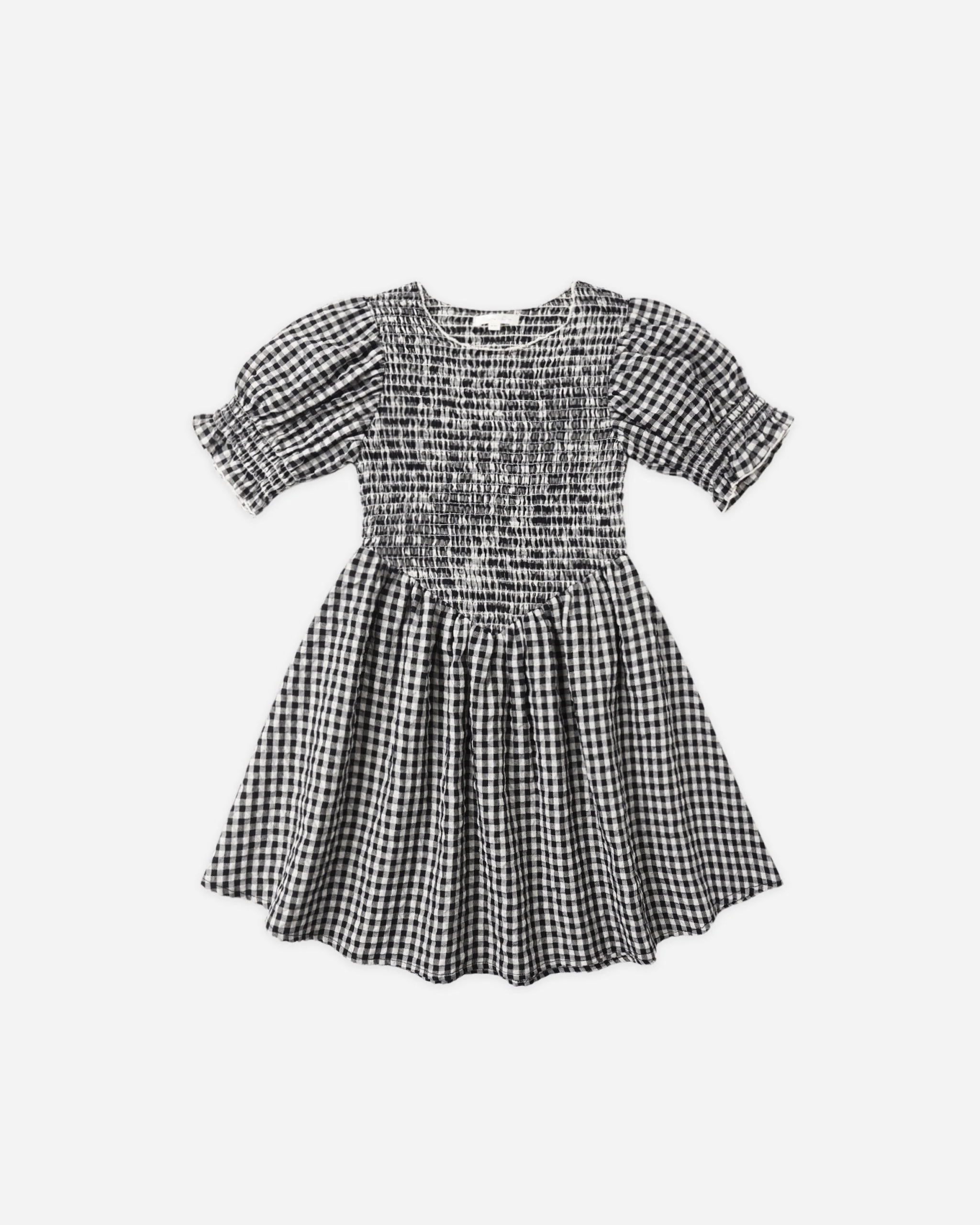 Louise Dress Black Check