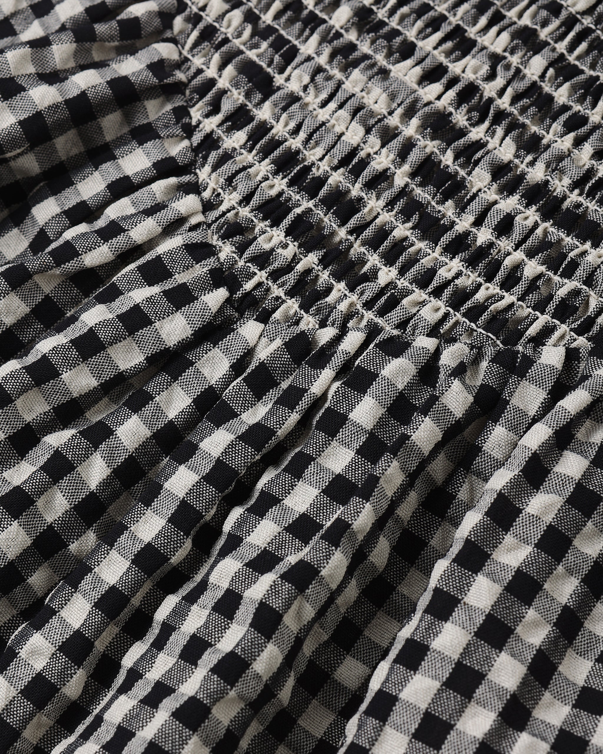 Louise Dress Black Check - Image 6