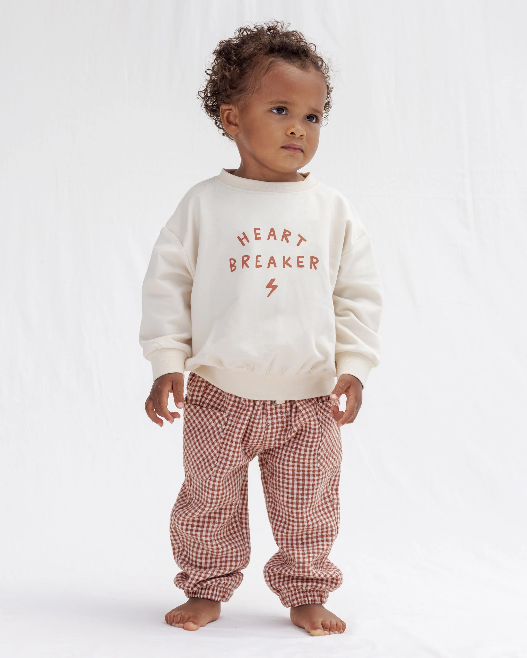 Luca Pant Red Gingham - Image 2