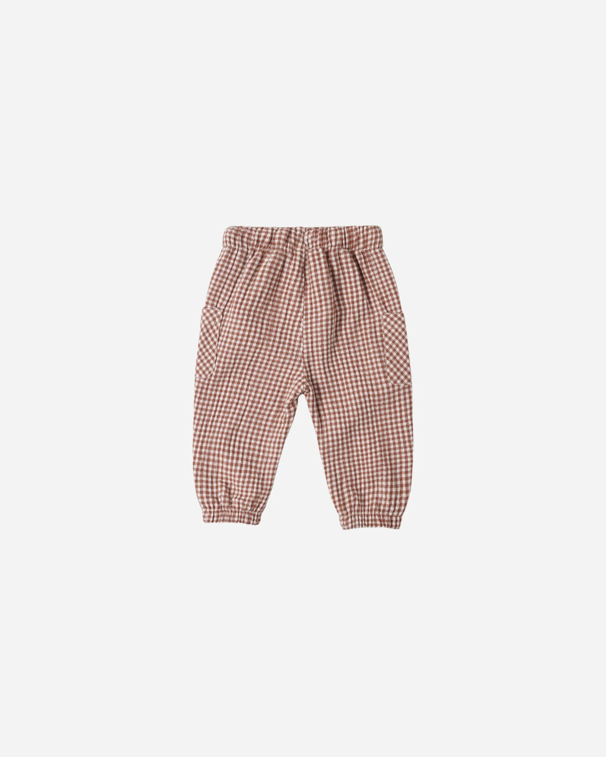 Luca Pant Red Gingham - Image 5