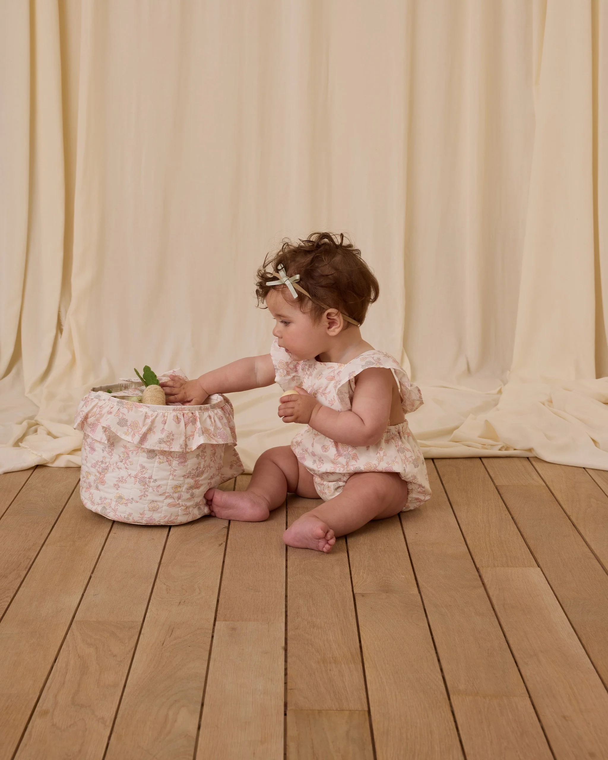 Lucy Romper | Pastel Floral - Image 4