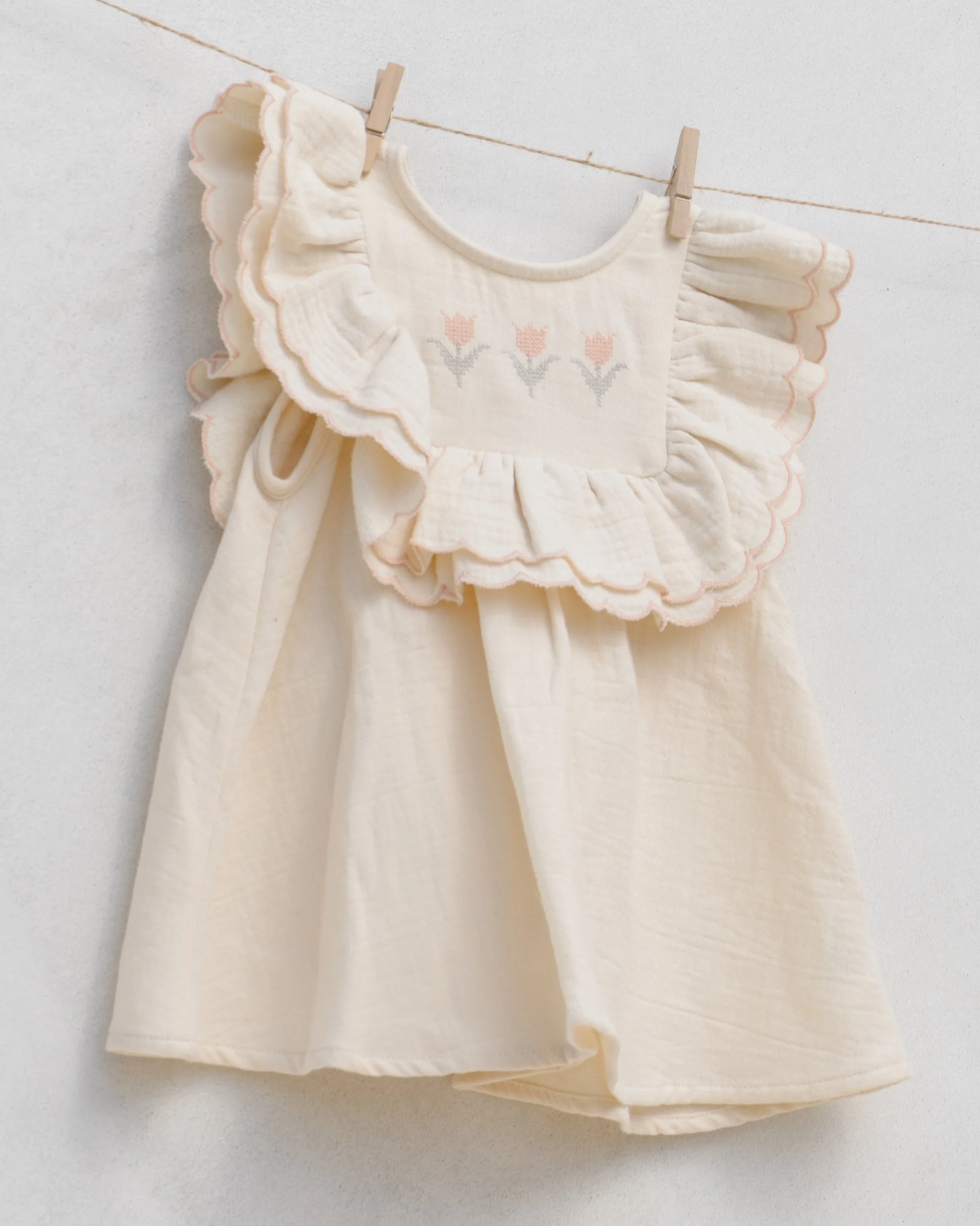 Lulu Dress Natural - Image 5