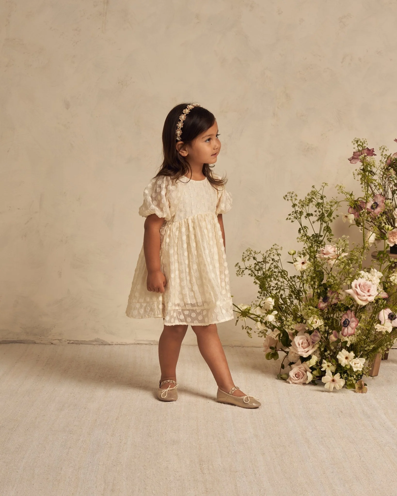 Luna Dress || Dotty Organza - Image 2