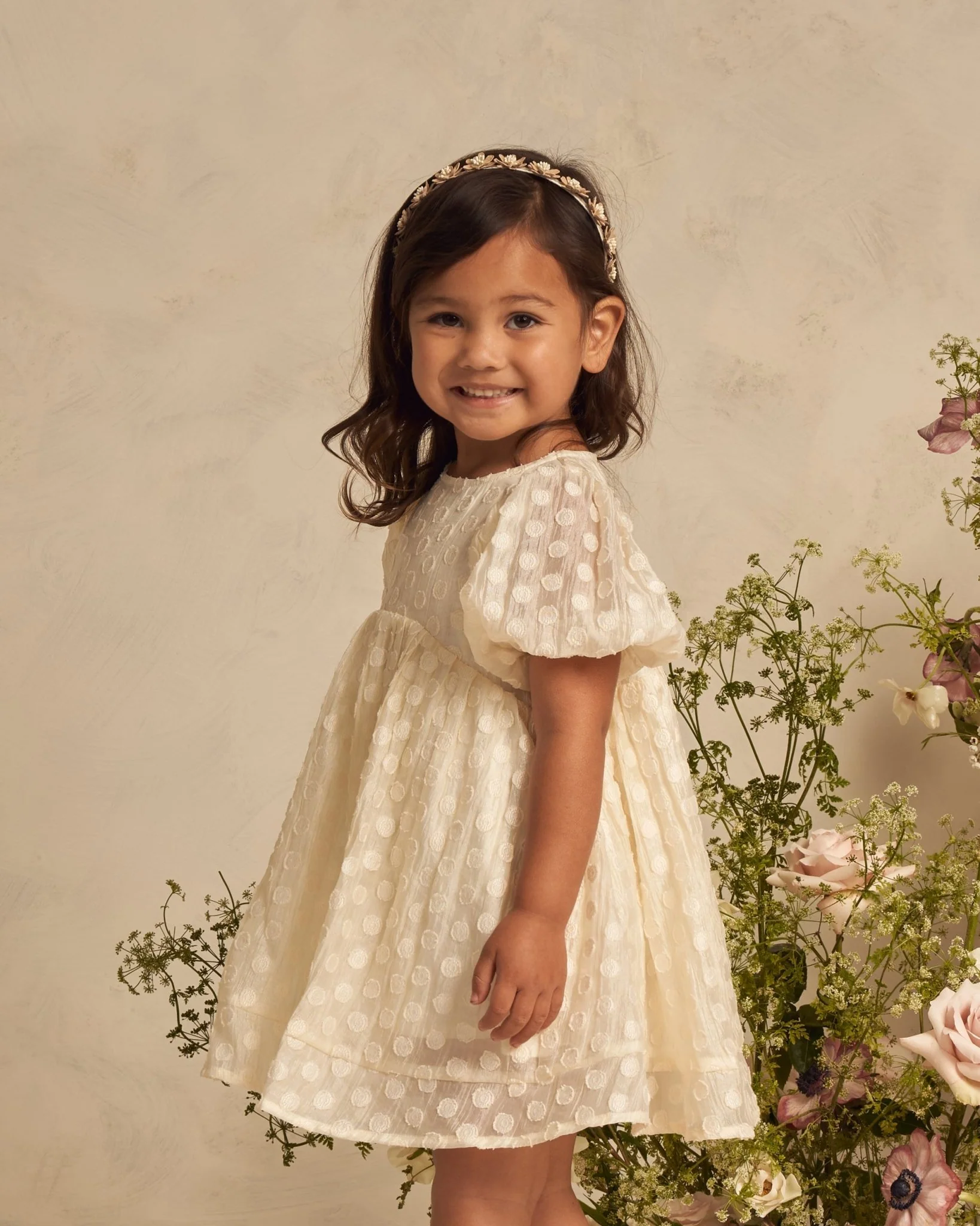 Luna Dress || Dotty Organza - Image 3