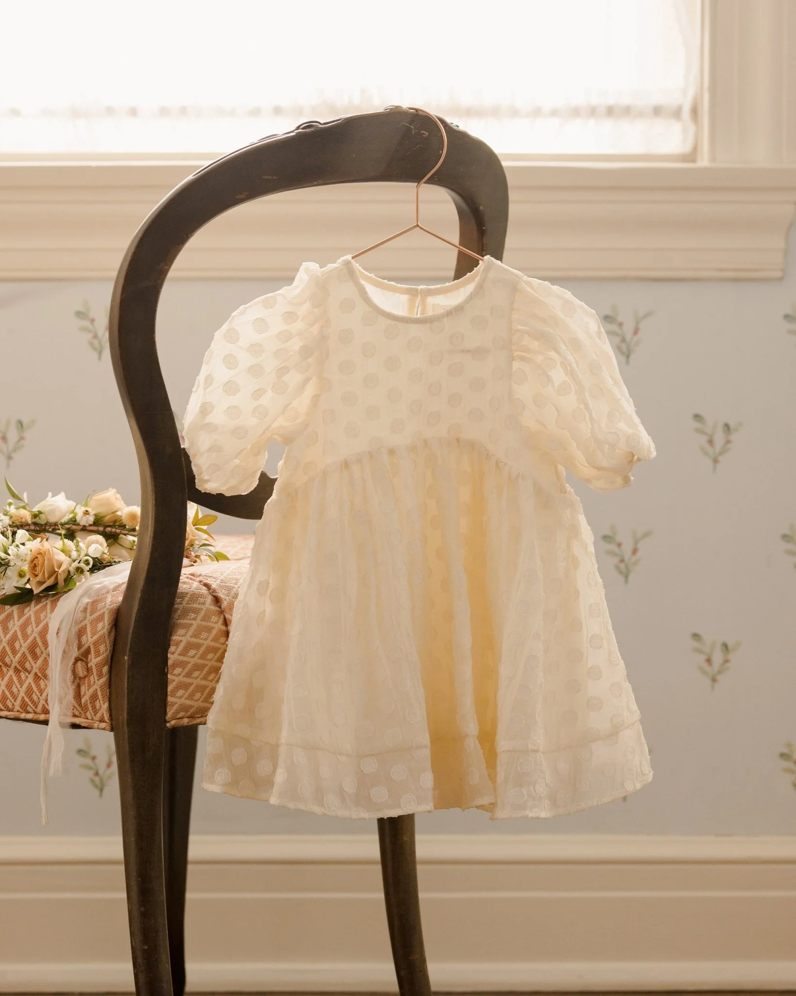 Luna Dress || Dotty Organza - Image 7