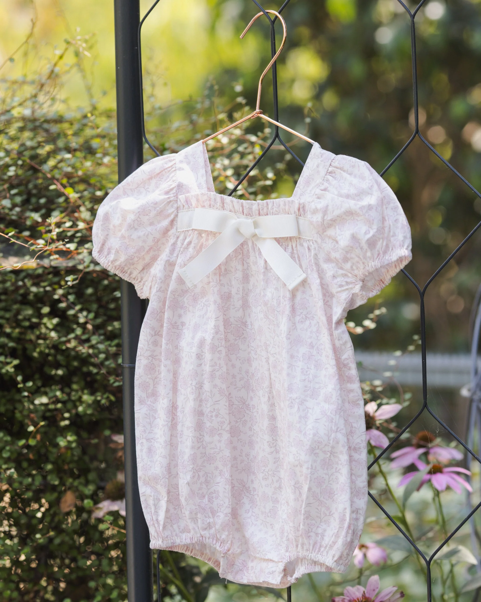 Lyla Romper Lavender Floral - Image 4