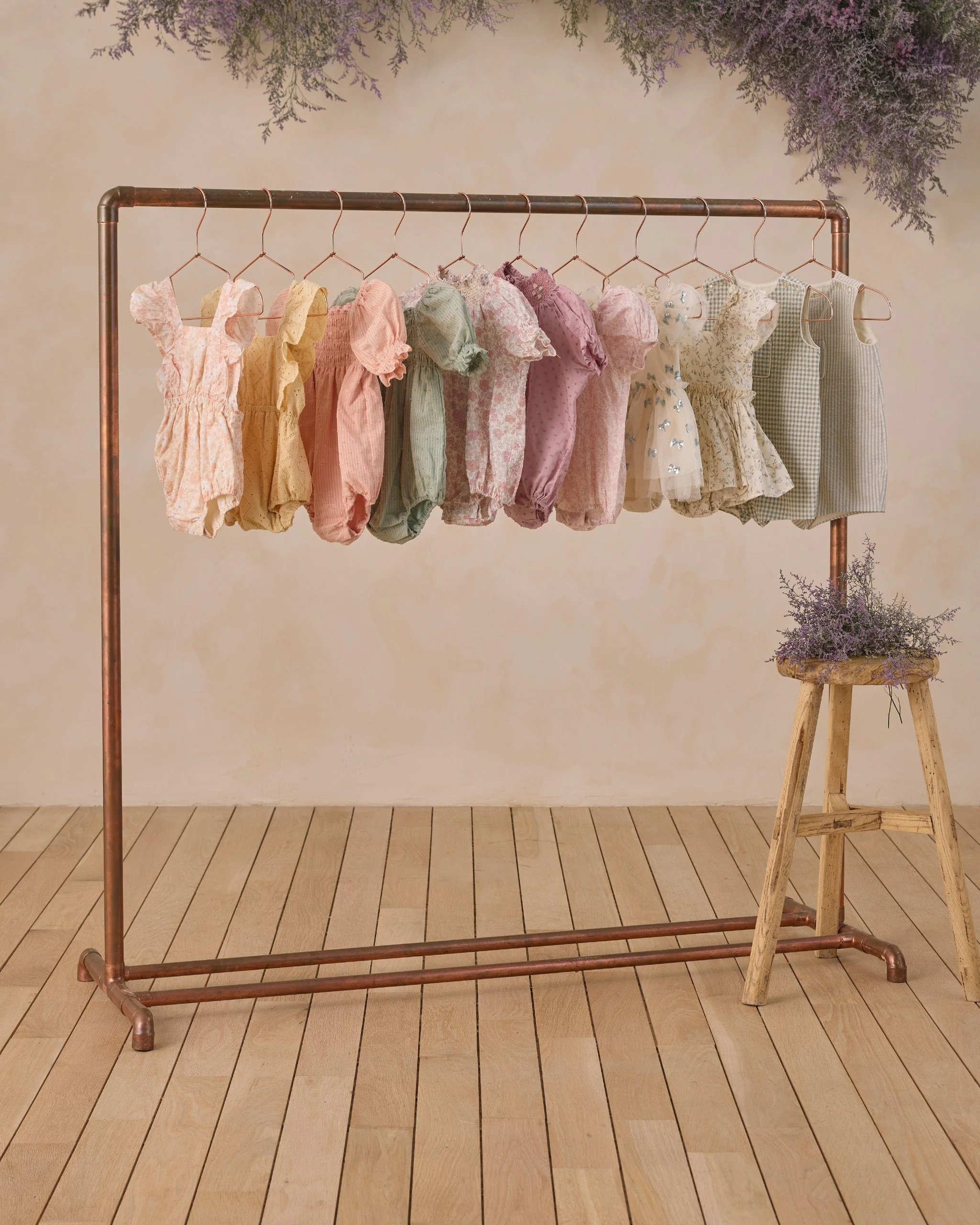 Lyla Romper Lavender Floral - Image 6