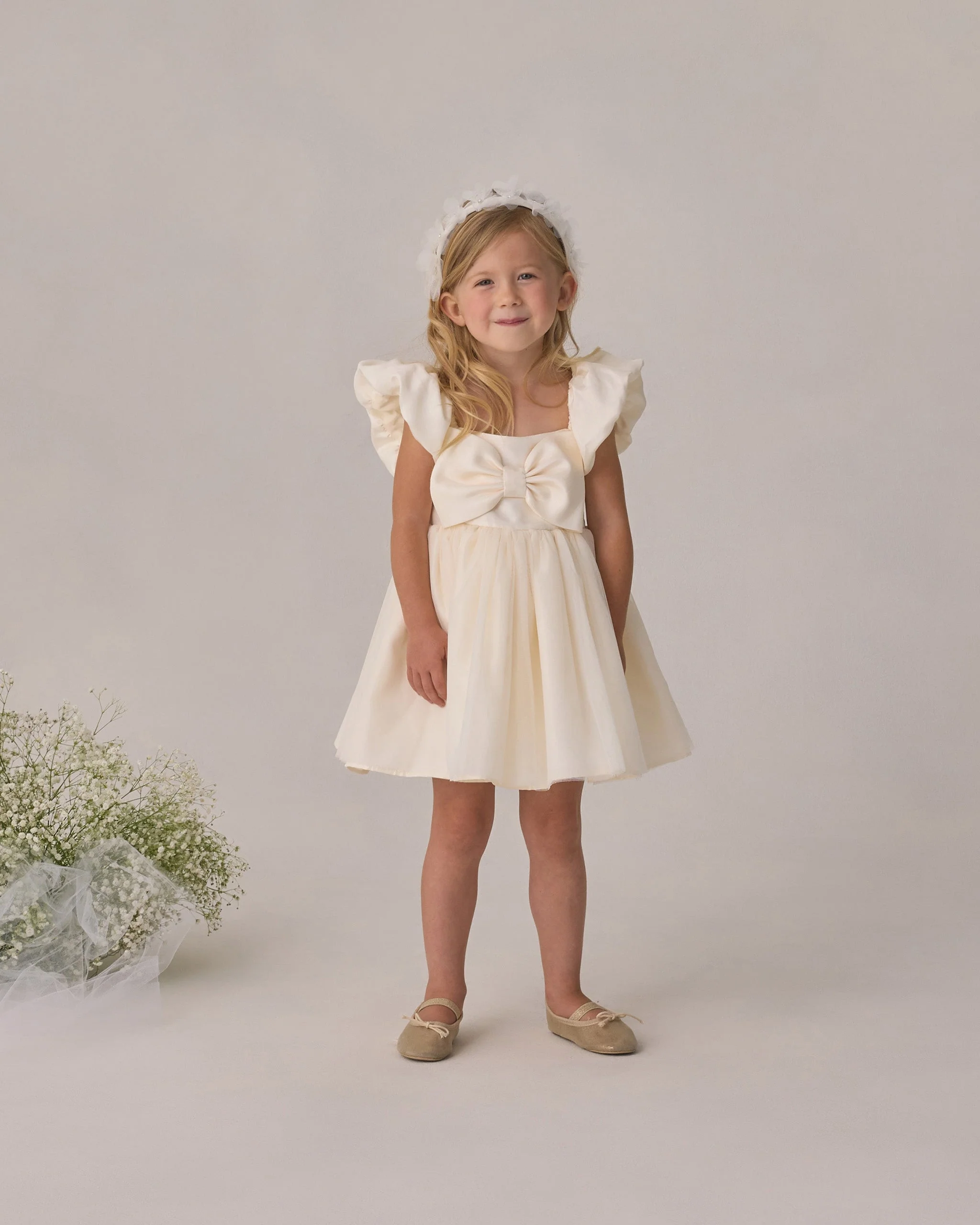 Madeline Dress Ivory - Image 3