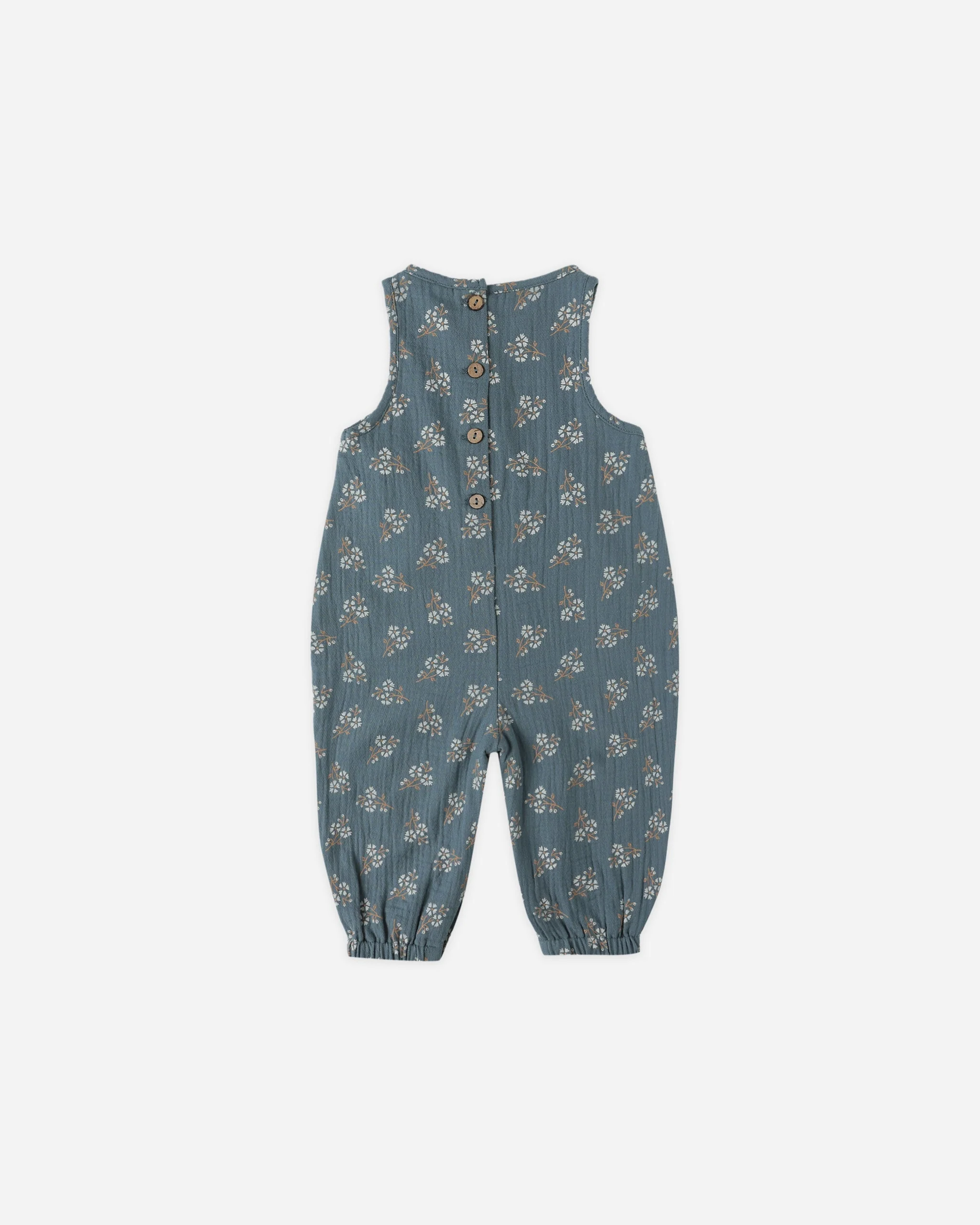Maisie Overall || Blue Floral - Image 2