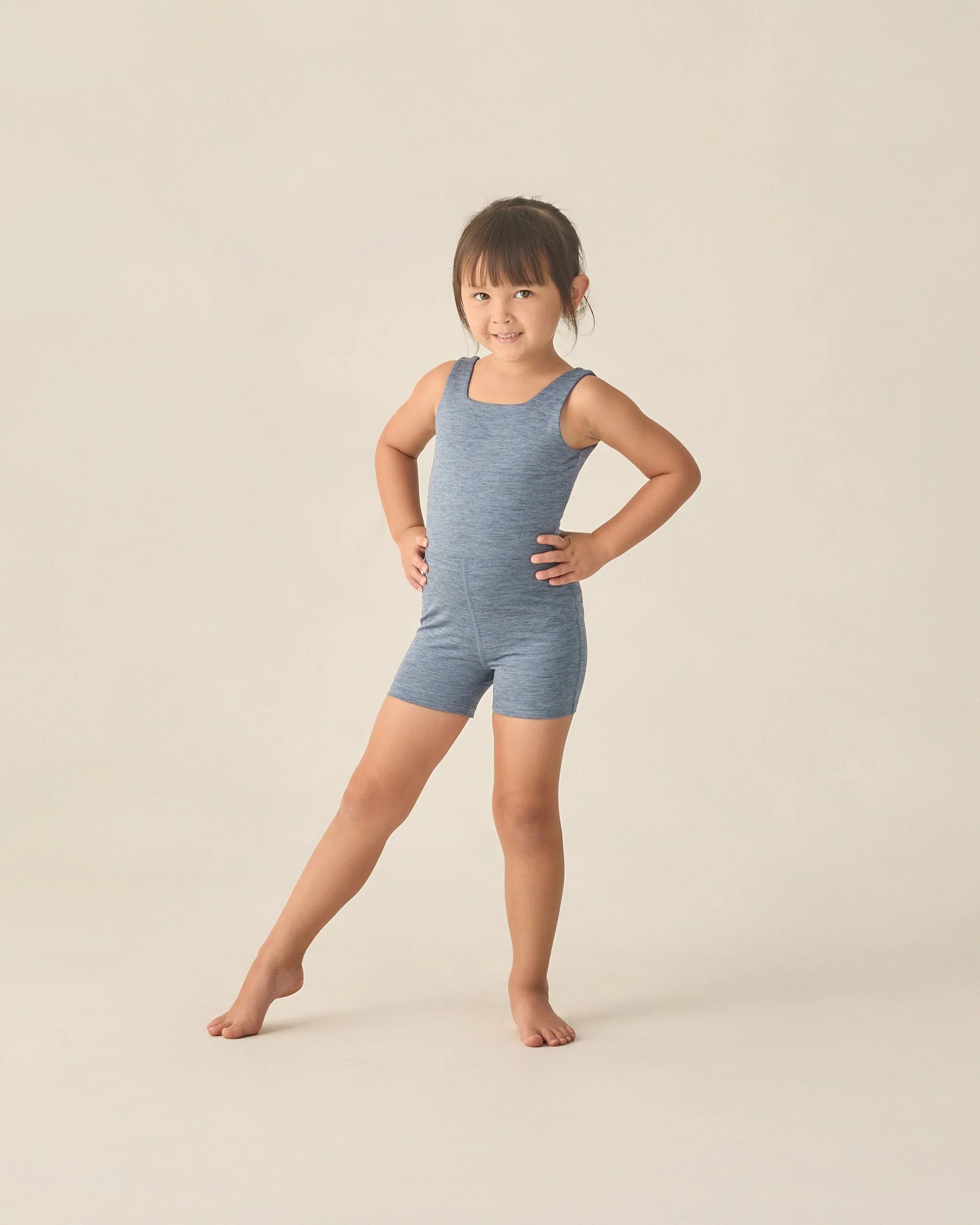 Malibu Bodysuit Heathered Marine - Image 2