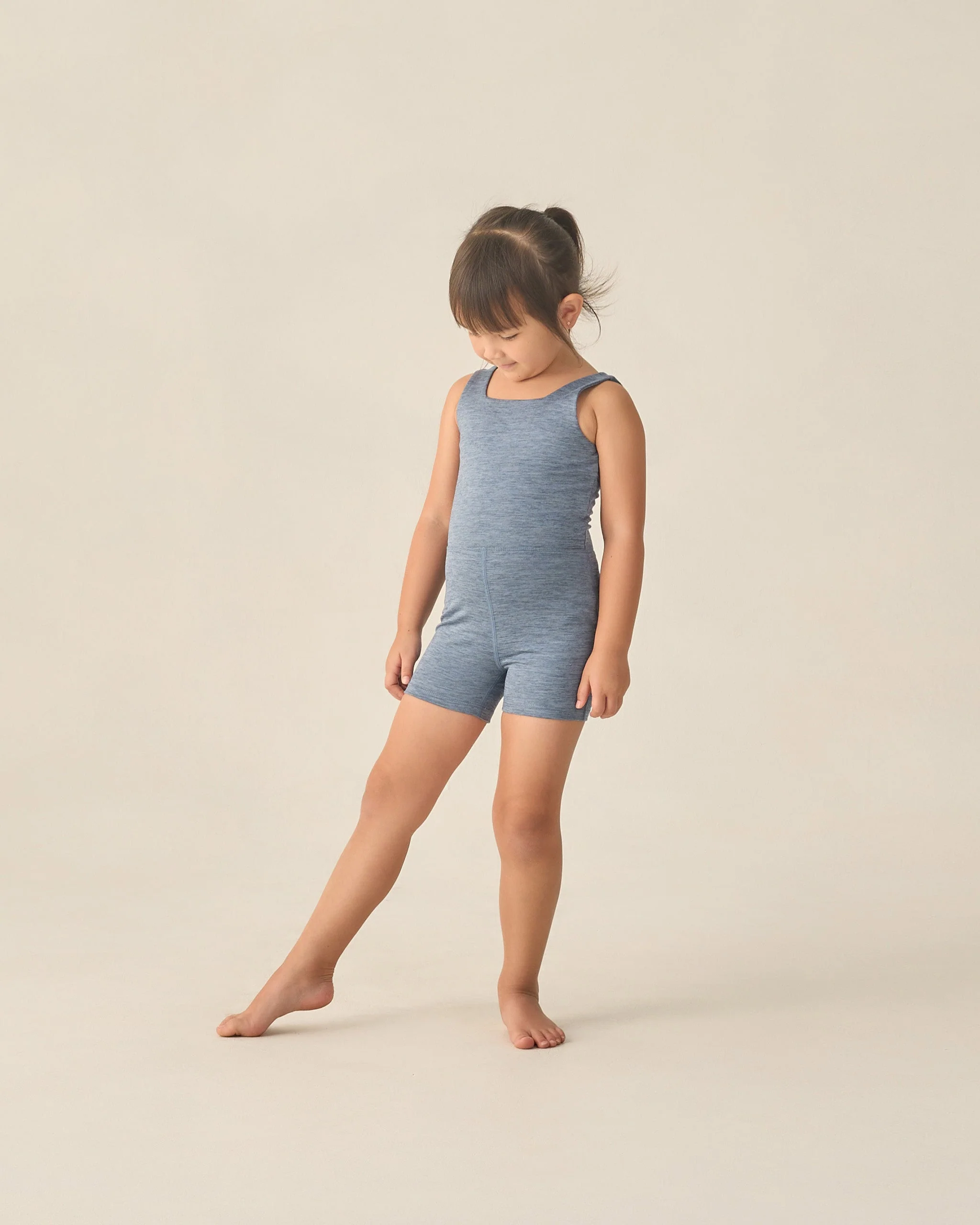 Malibu Bodysuit Heathered Marine - Image 7