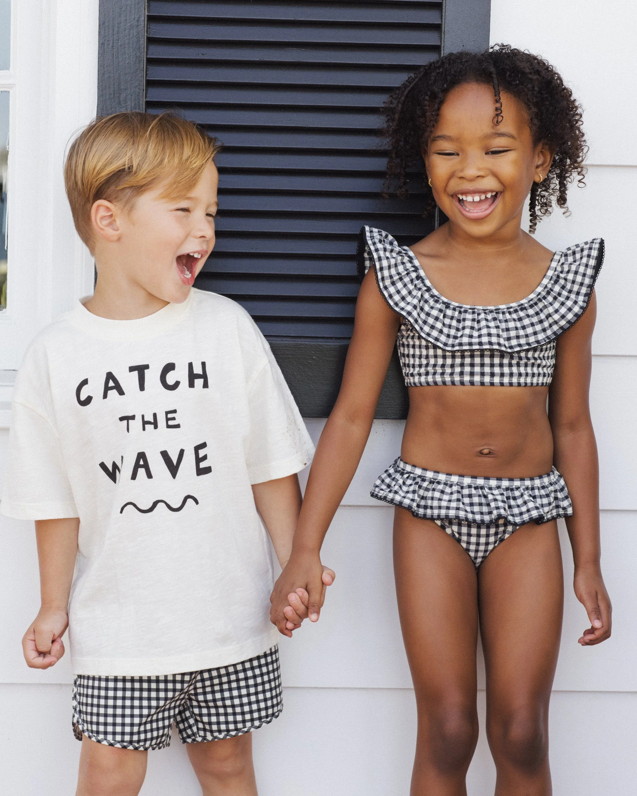 Margot Bikini Black Gingham - Image 4