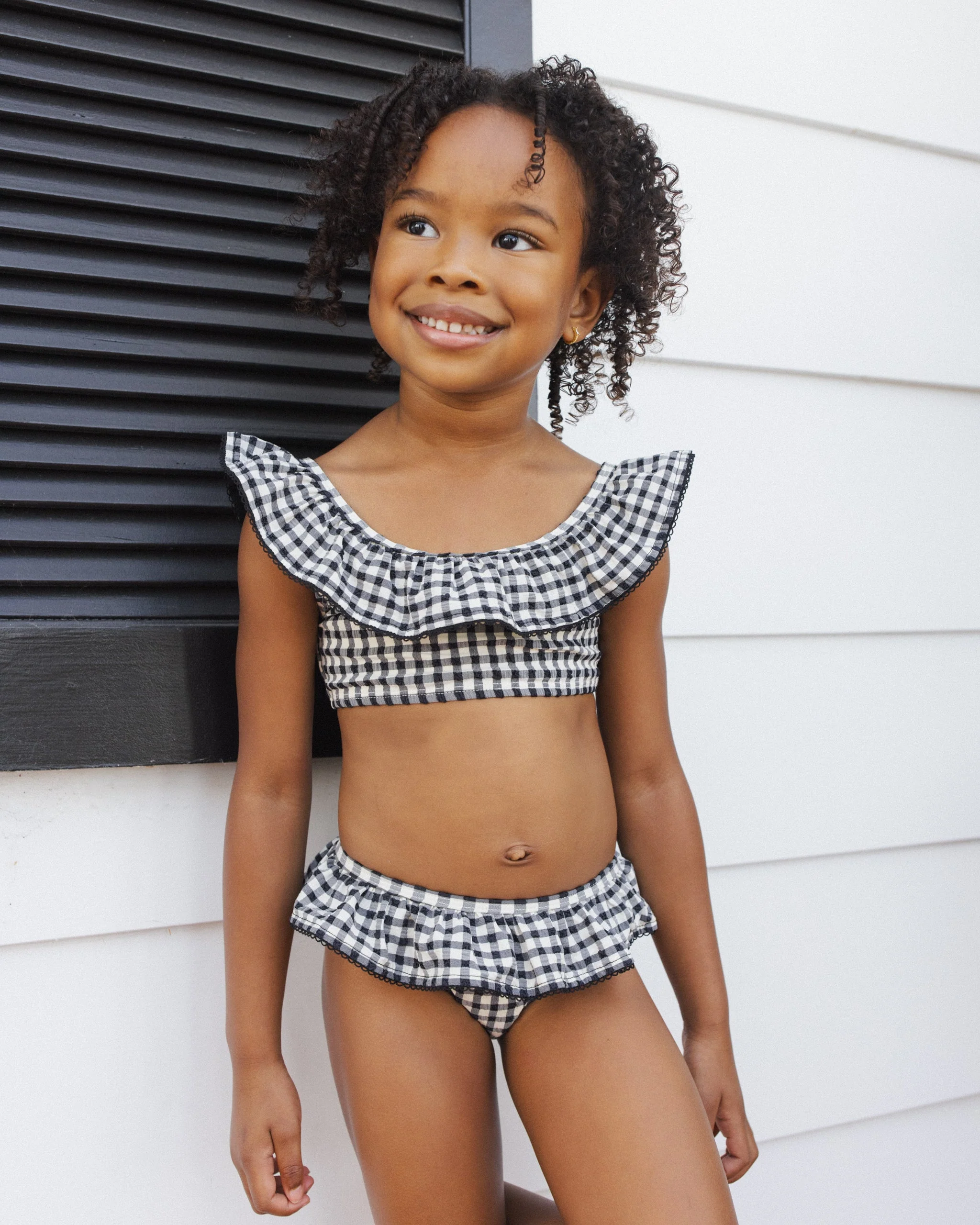 Margot Bikini Black Gingham - Image 5