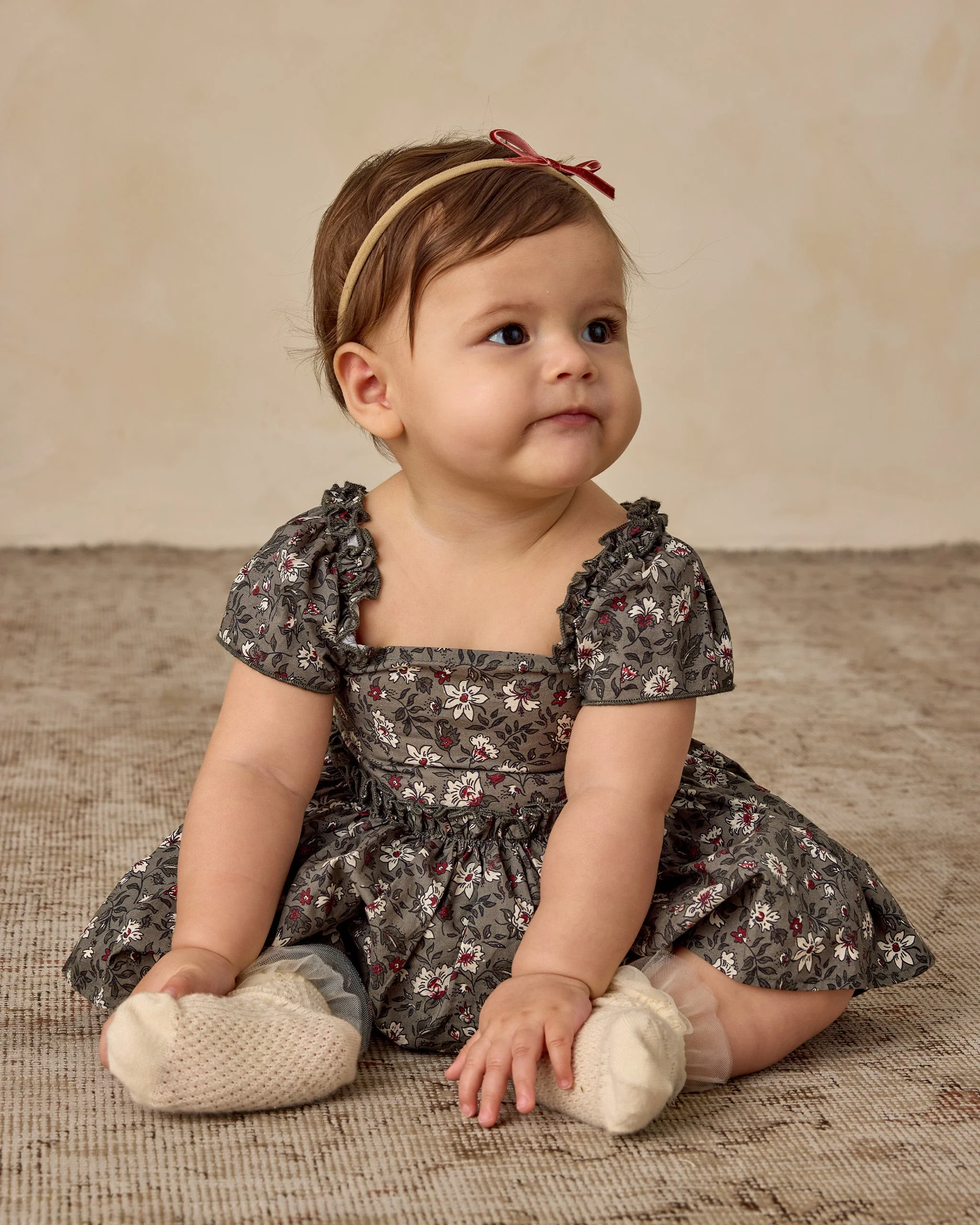 Margot Romper | Holiday Meadow - Image 4