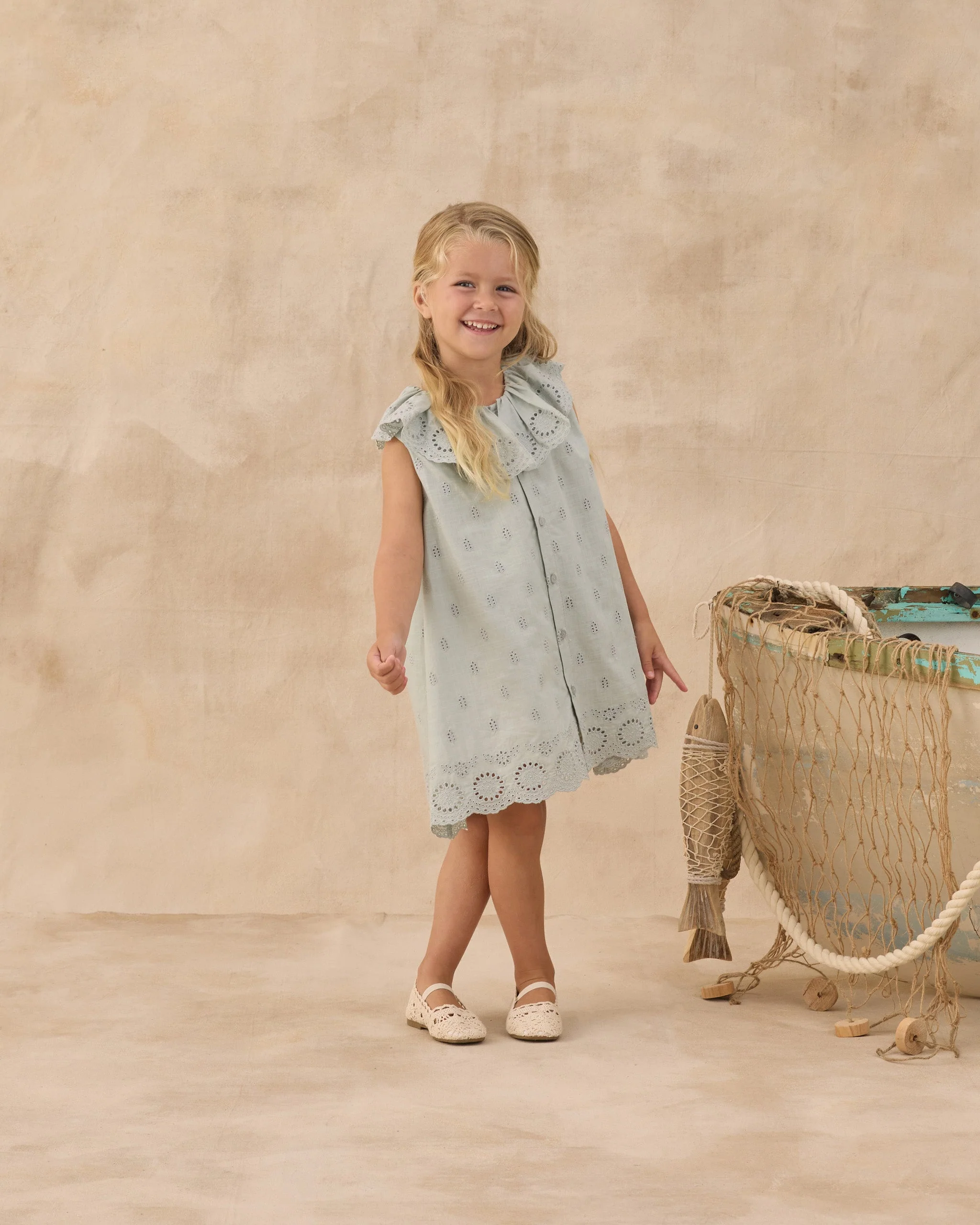 Marina Dress Seafoam - Image 2