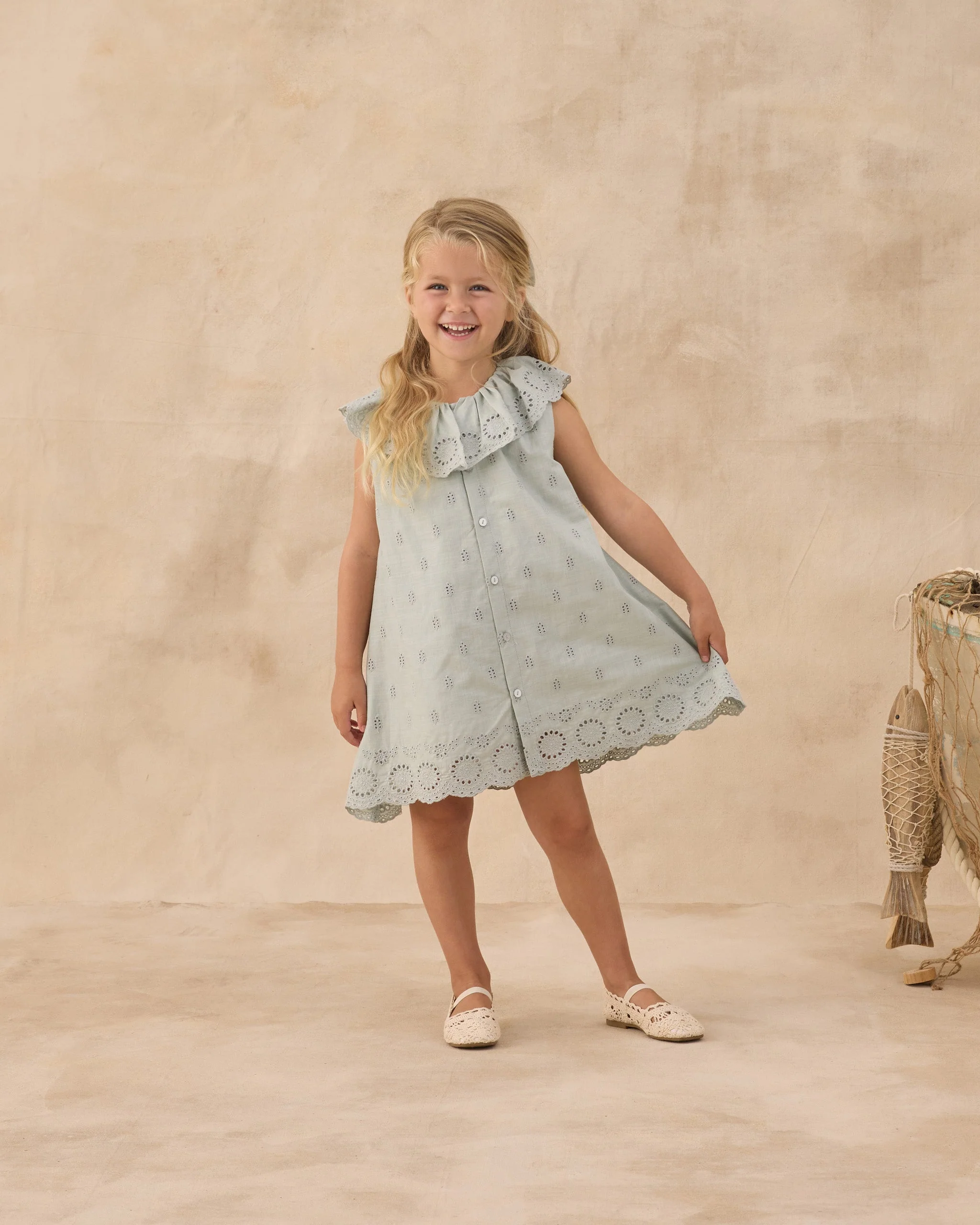 Marina Dress Seafoam - Image 4