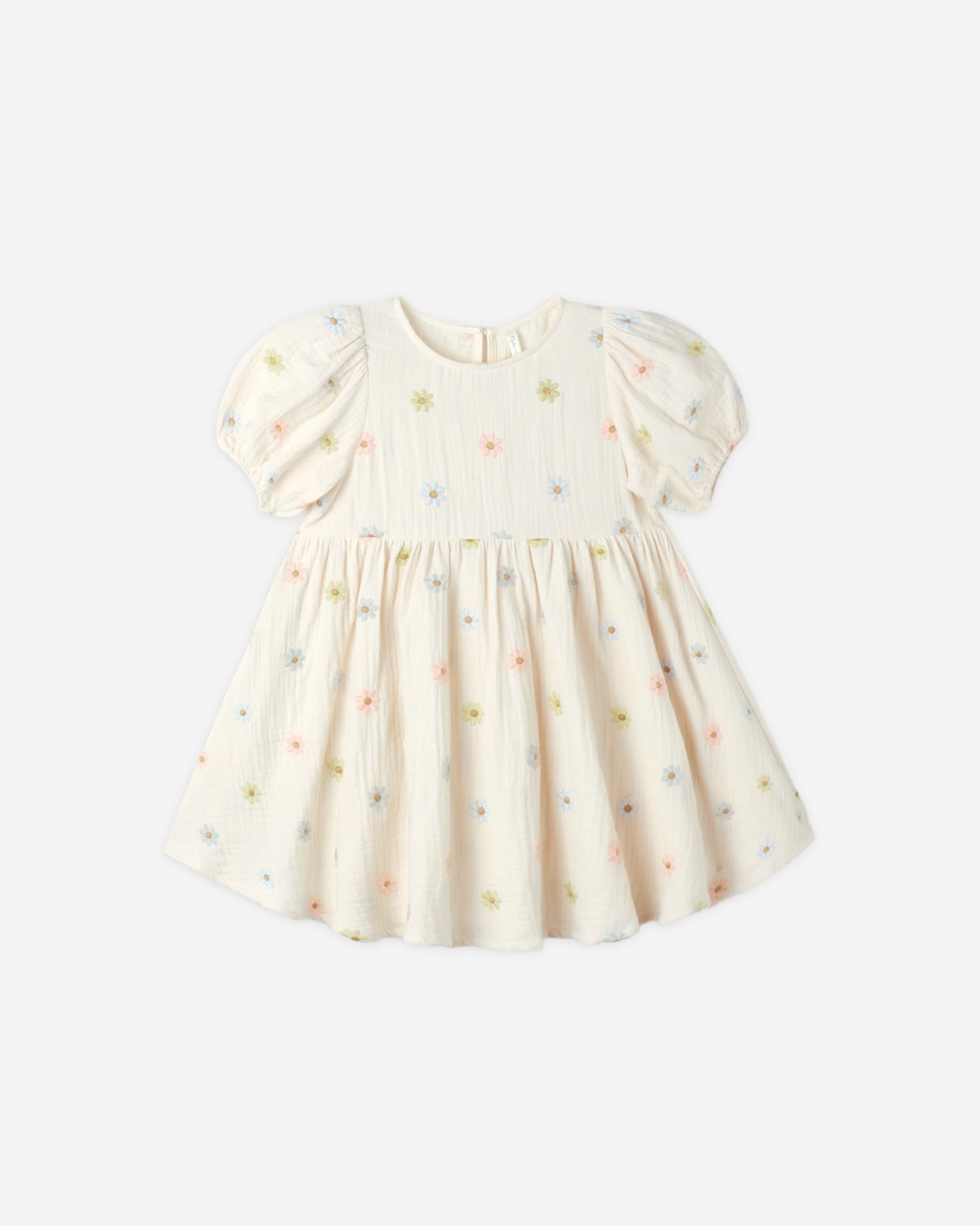 Marley Dress Embroidered Daisies