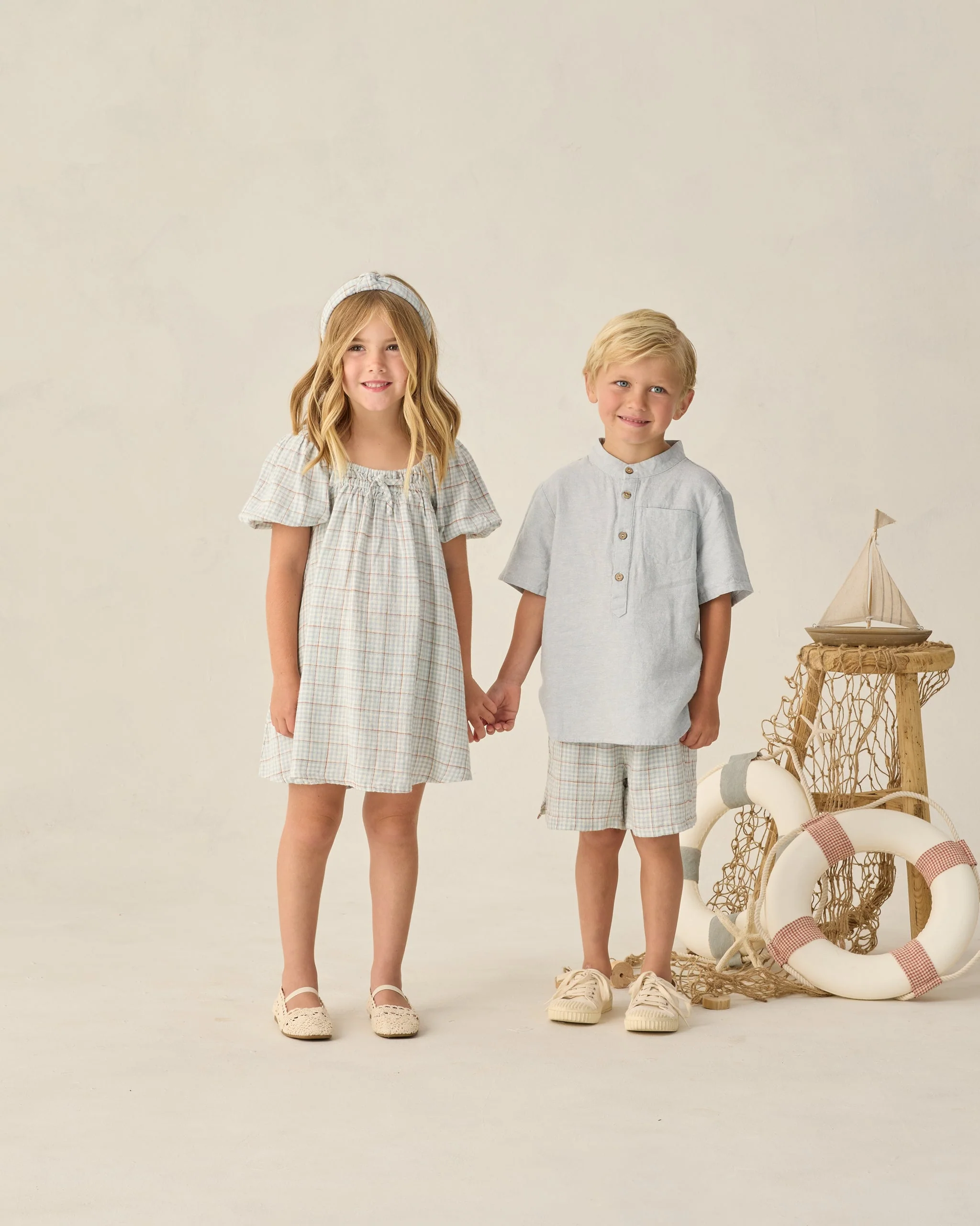 Mason Shirt Heathered Light Blue - Image 4