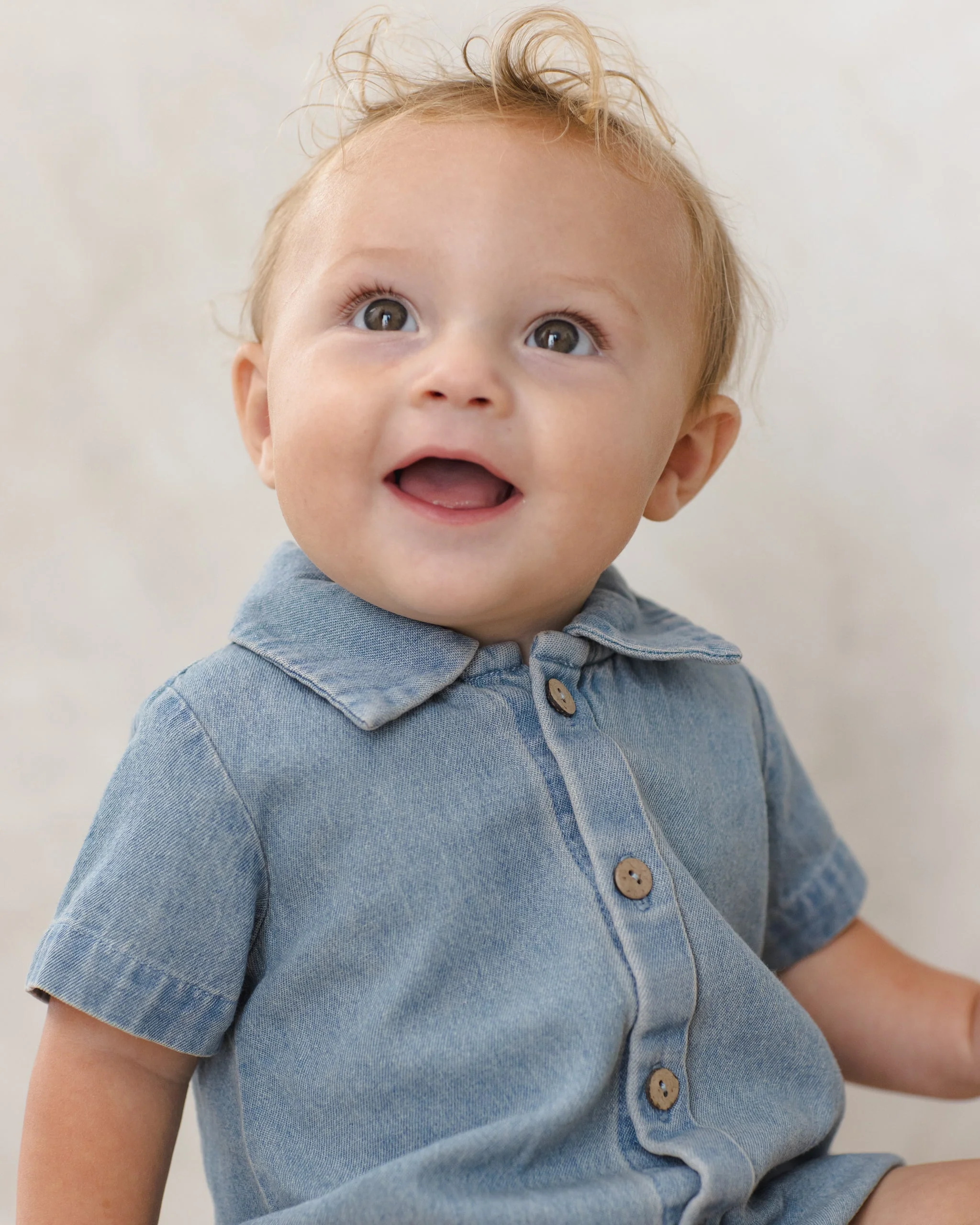 Matteo Romper Lightweight Denim - Image 3