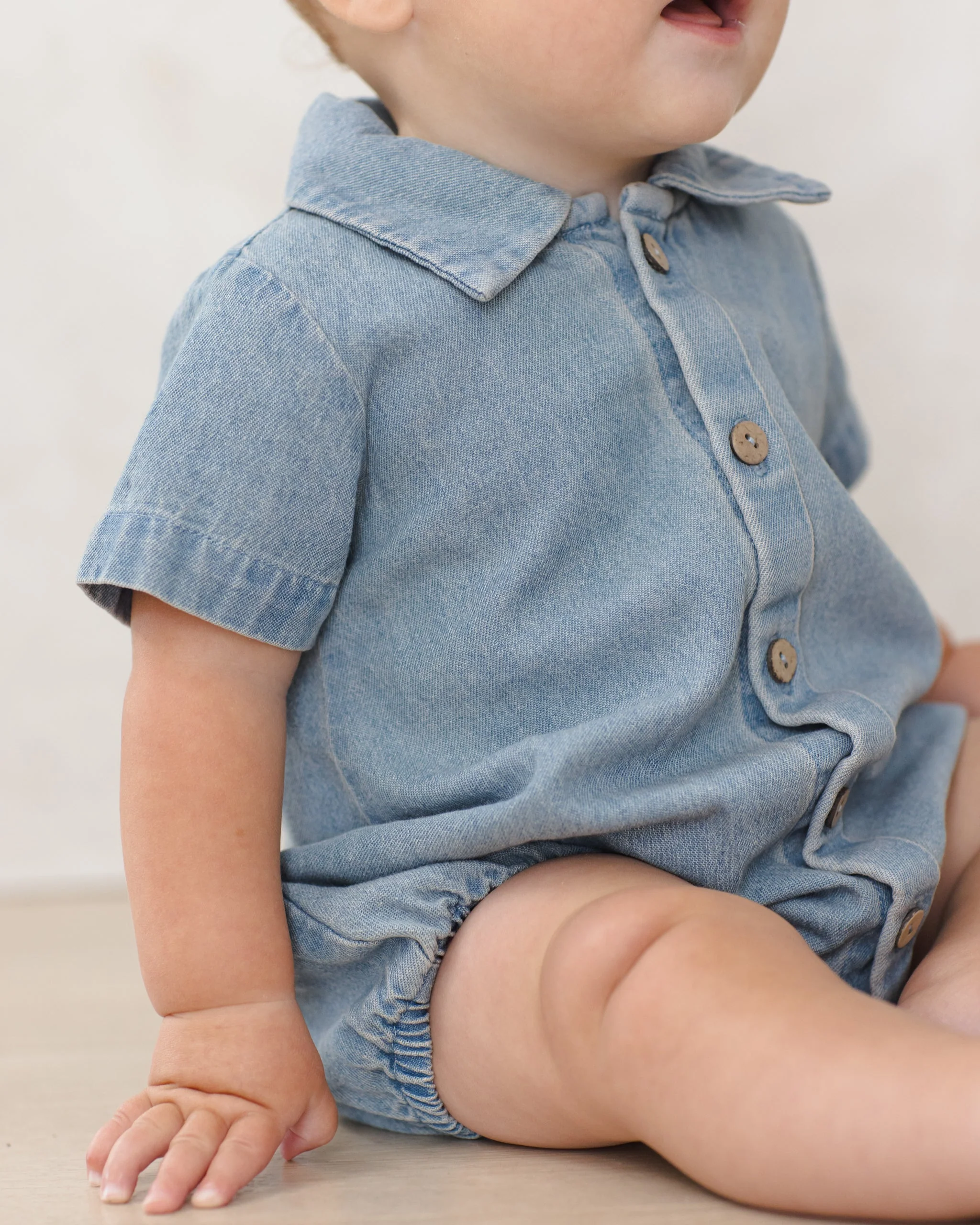 Matteo Romper Lightweight Denim - Image 4