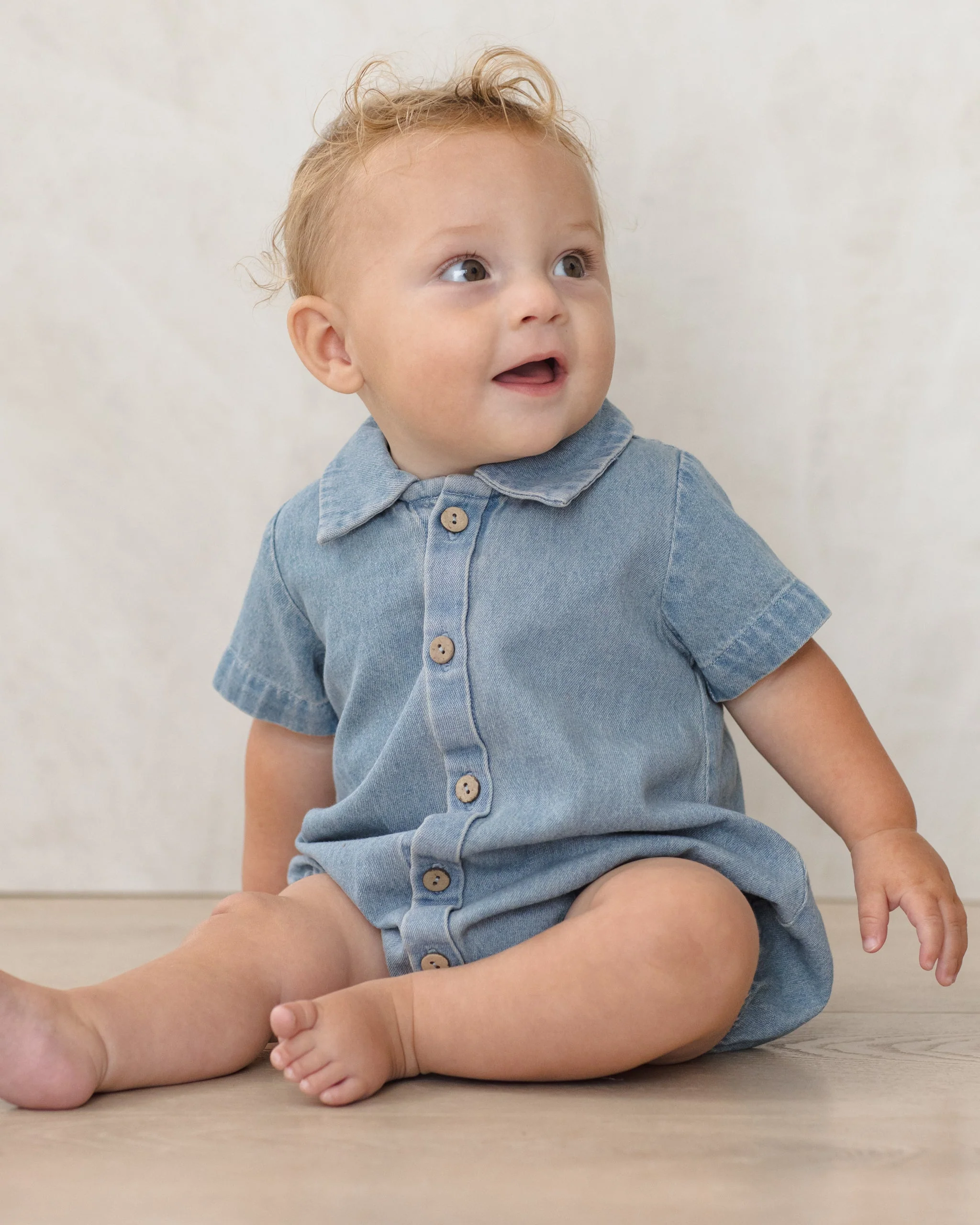 Matteo Romper Lightweight Denim - Image 5