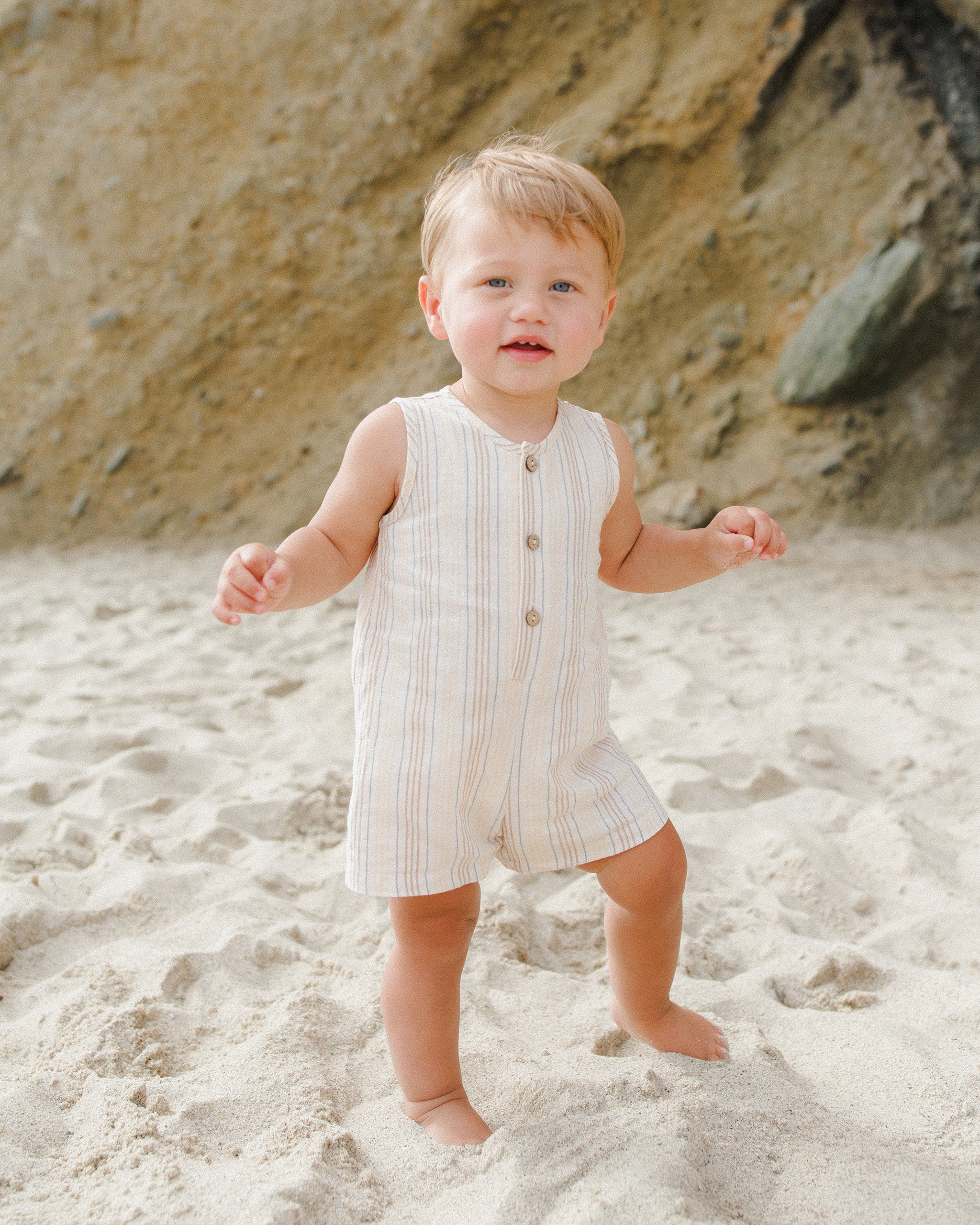 Maverick Romper || Summer Stripe - Image 3