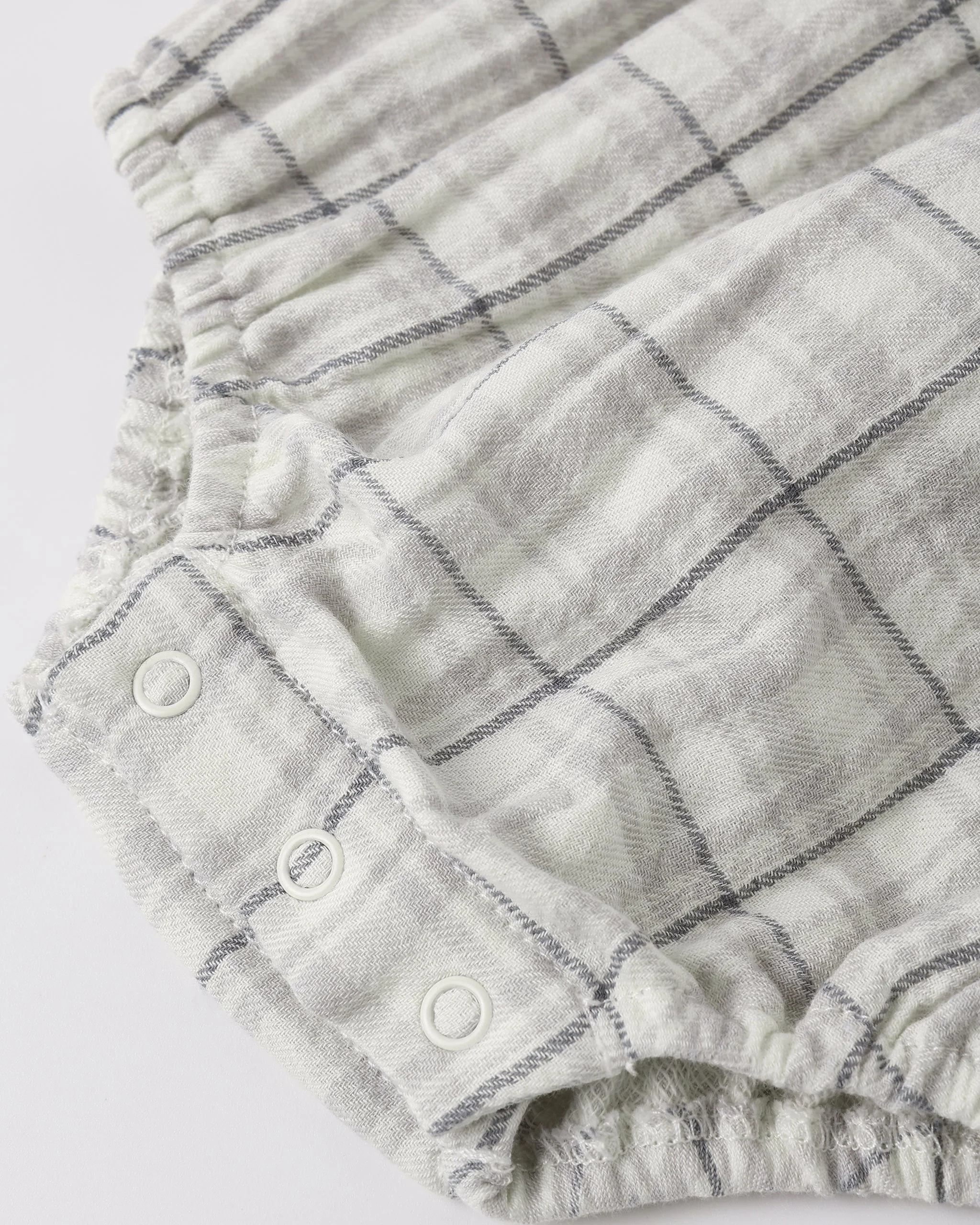 Maya Romper Blue Plaid - Image 8