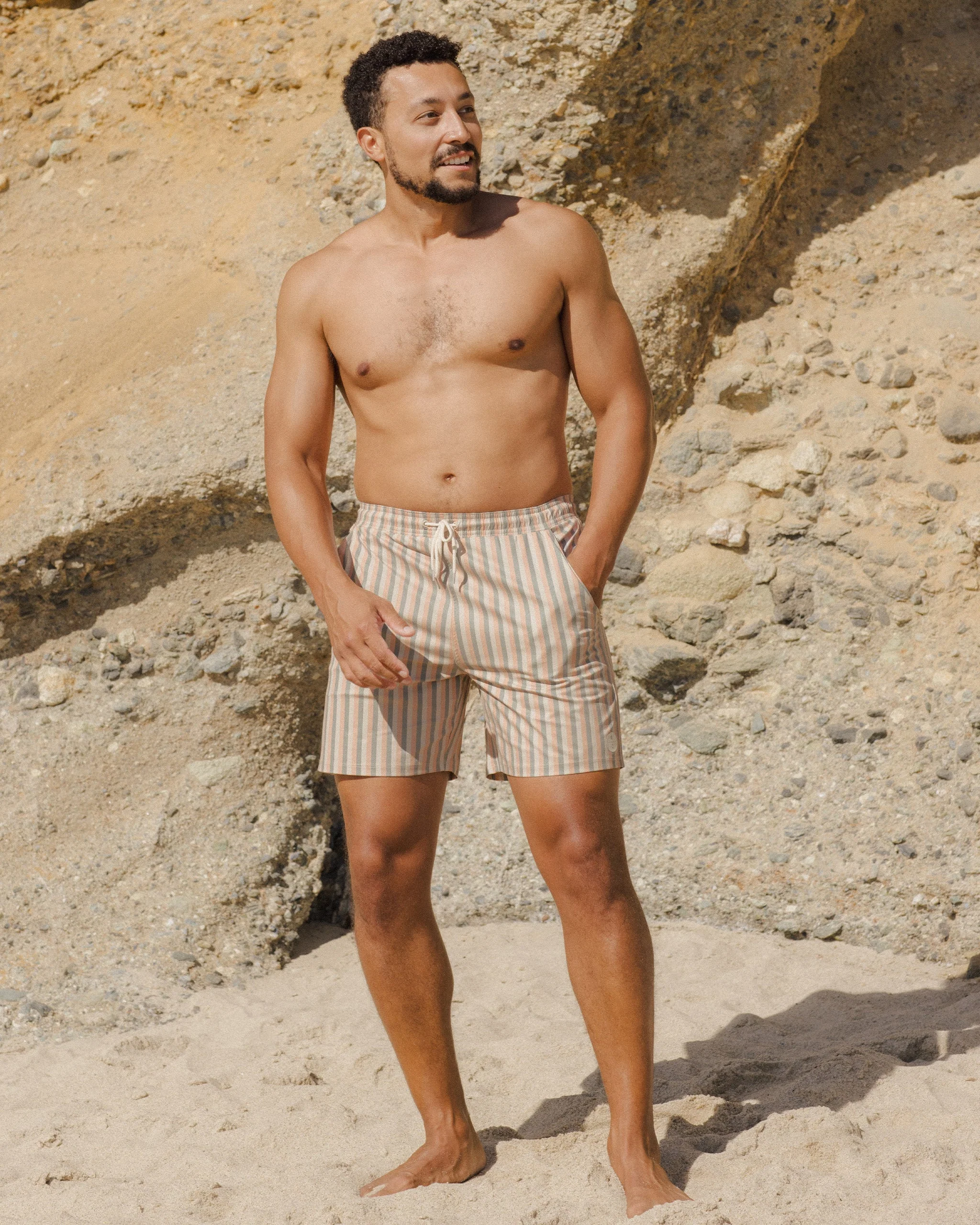 Men's Boardshort | Multi Stripe - Image 3