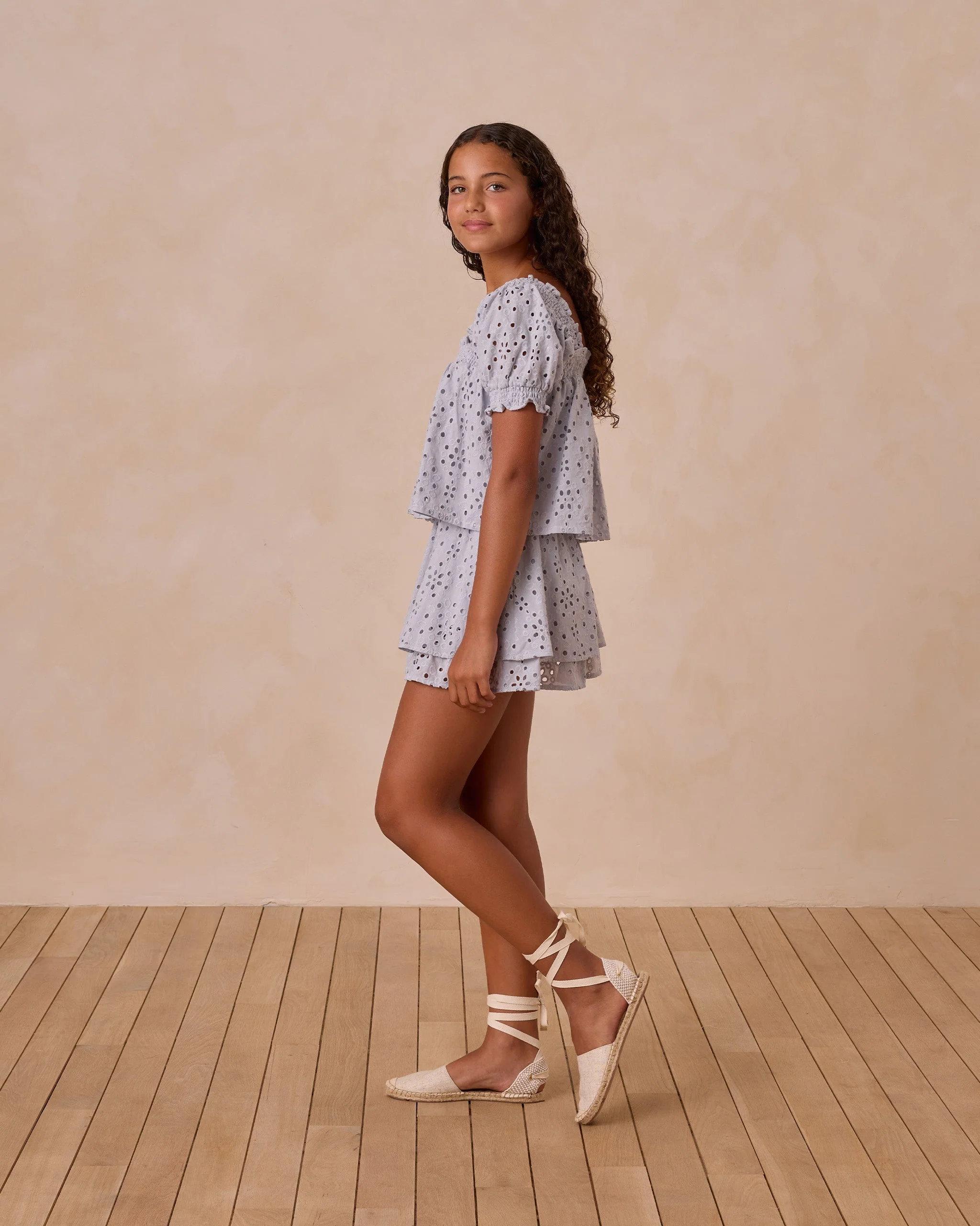Milan Blouse || Light Blue** - Image 3