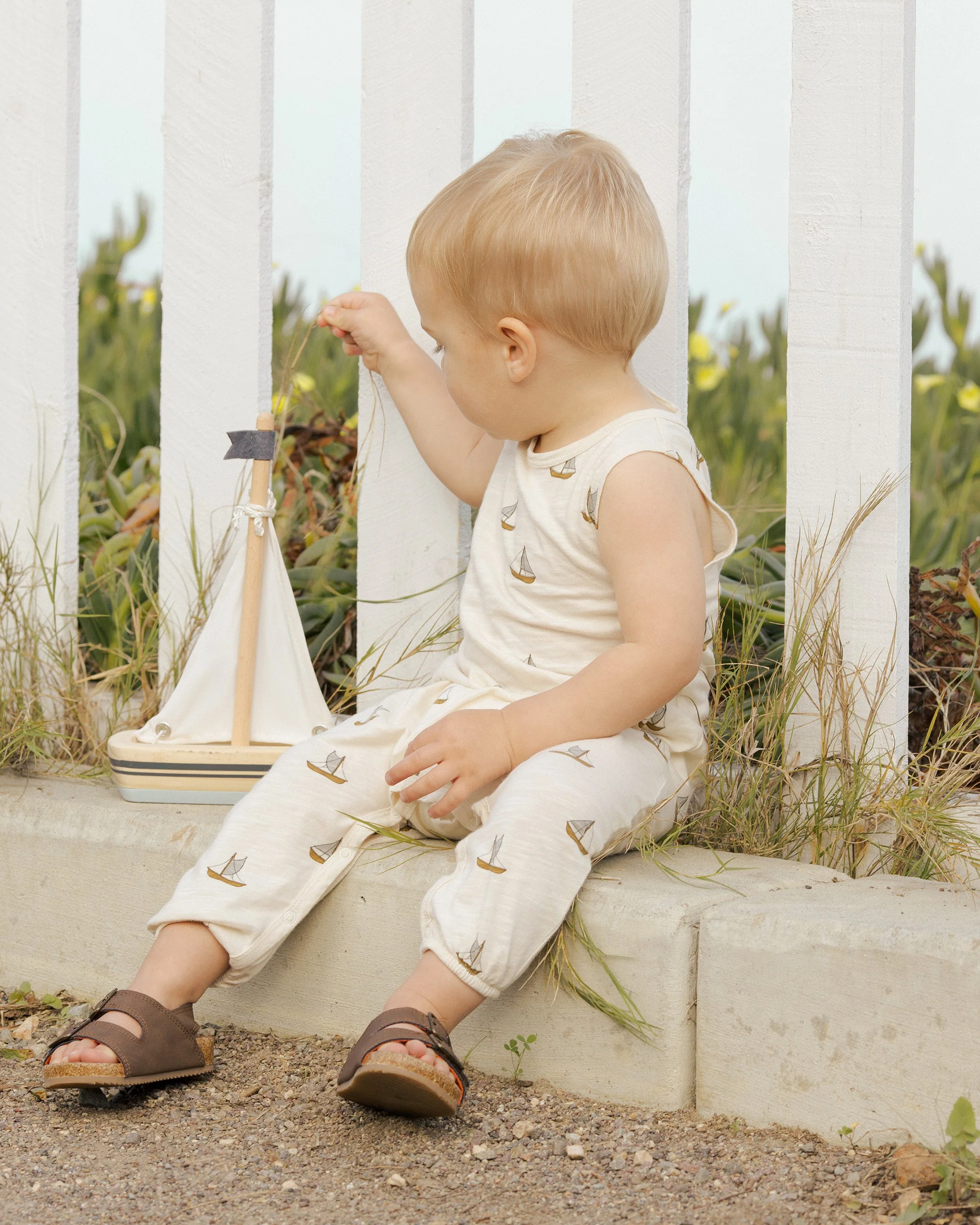 Mills Jumpsuit || Sailboats - Image 4