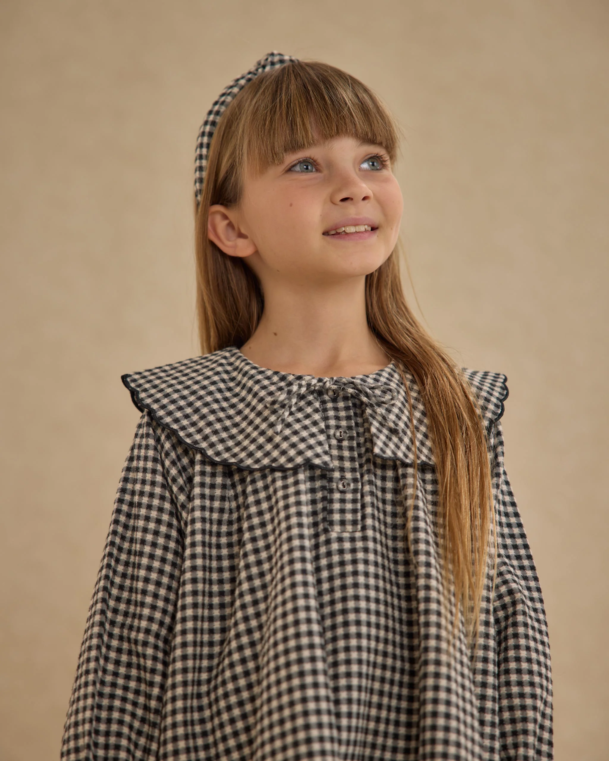 Mini Dress || Black Gingham - Image 4