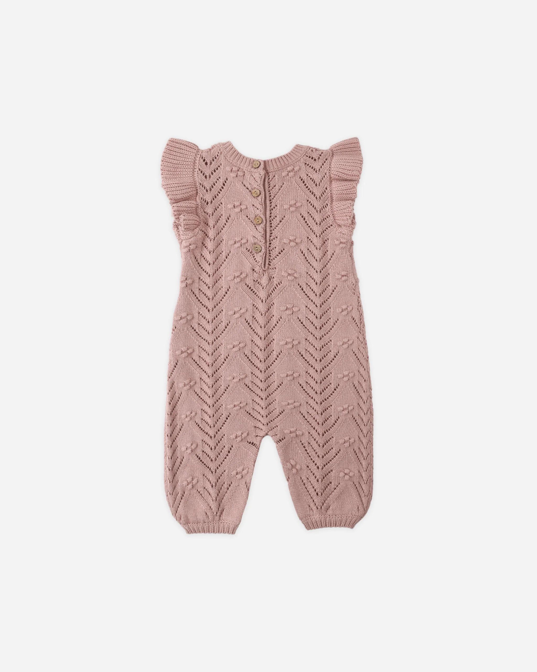 Mira Knit Romper Mauve - Image 2