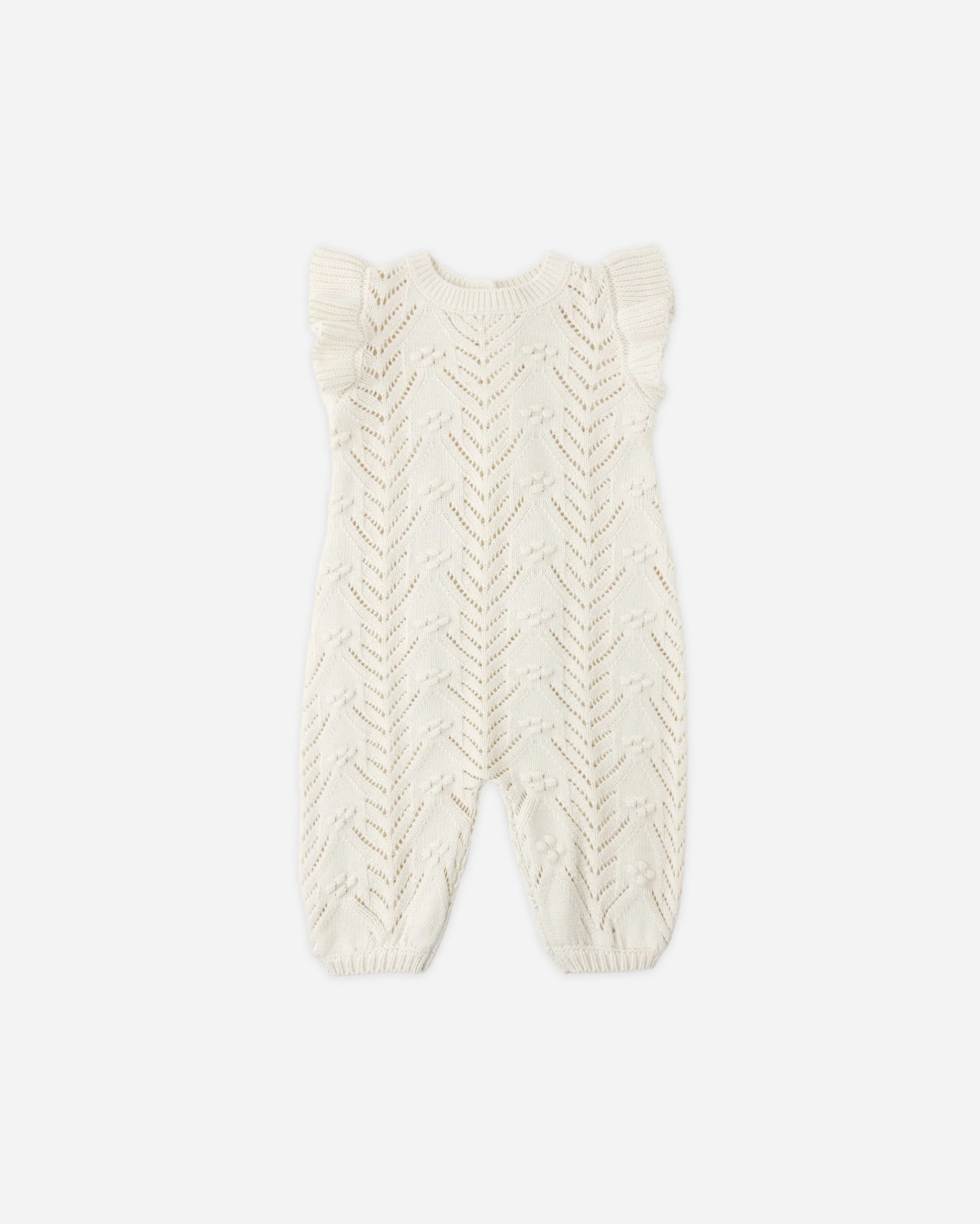 Mira Knit Romper Natural