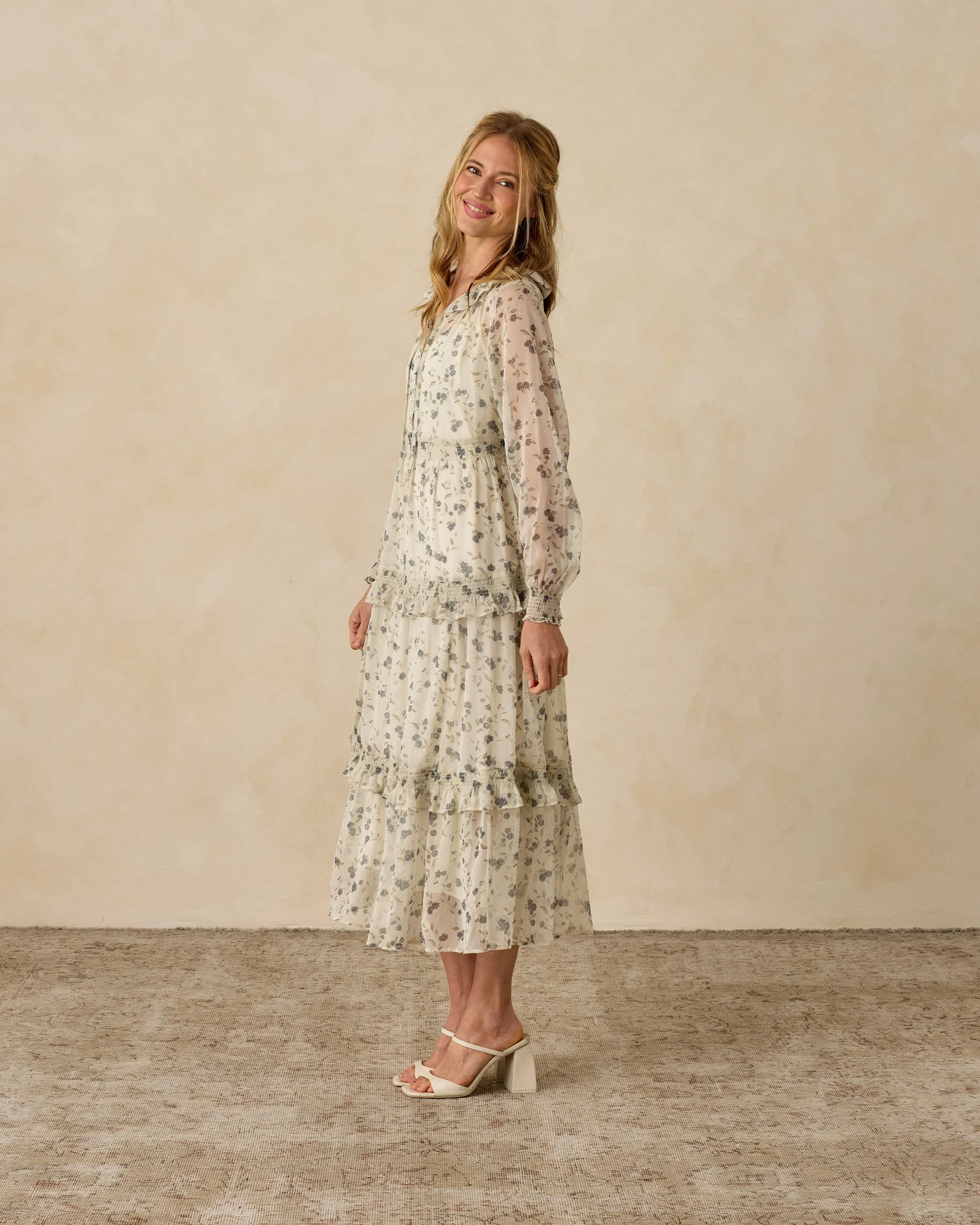 Mirabelle Dress || Winter Vines - Image 4