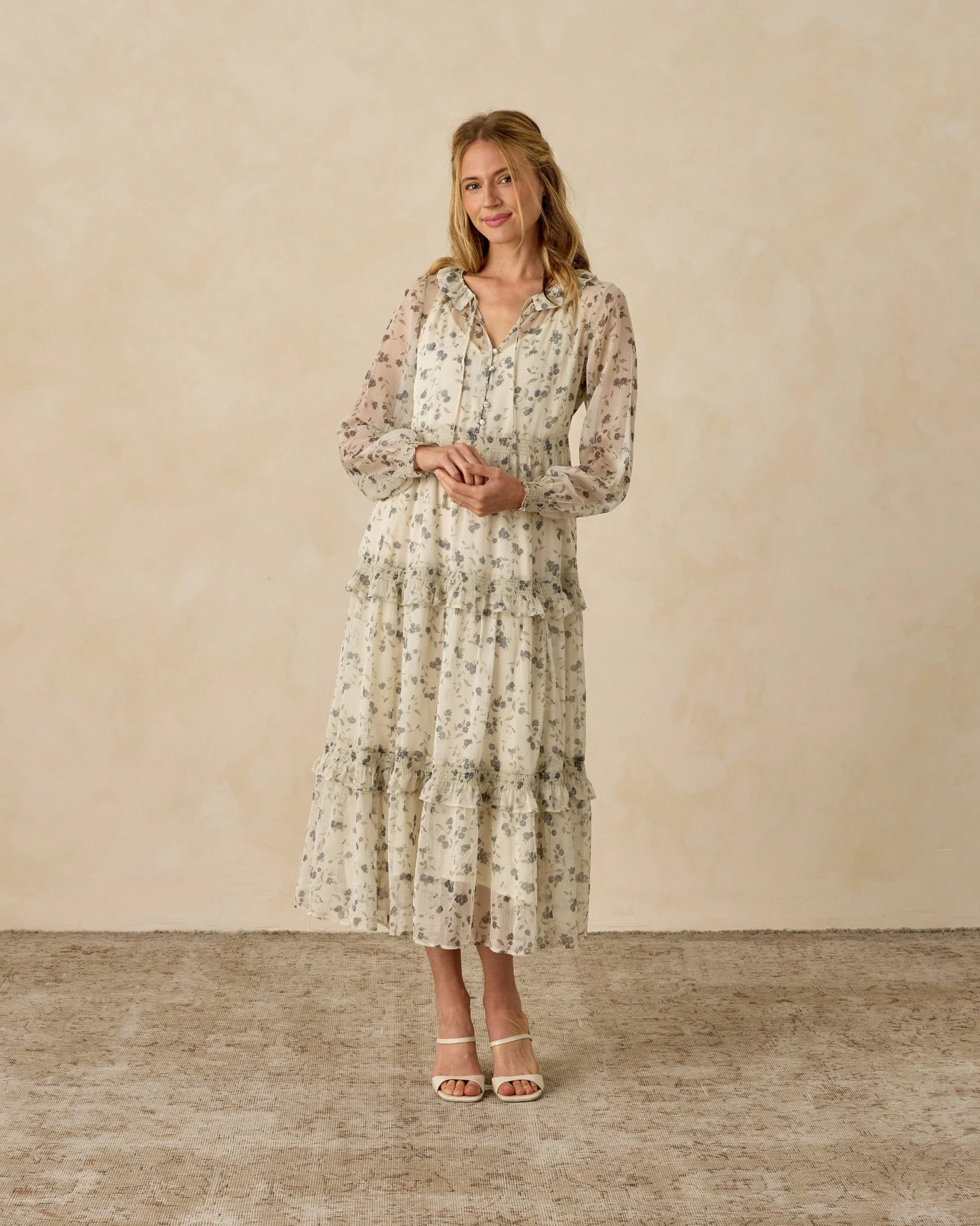 Mirabelle Dress || Winter Vines - Image 5