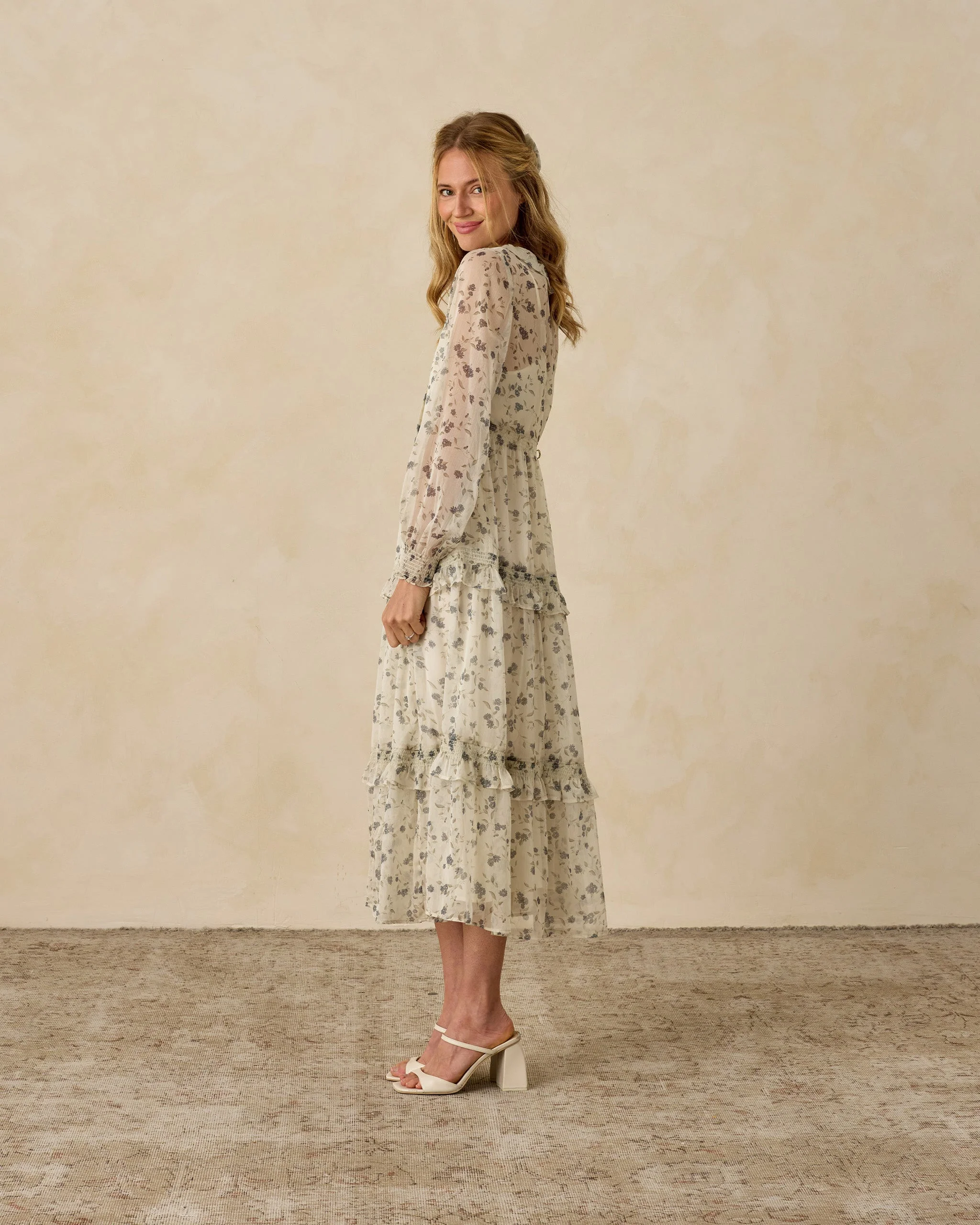 Mirabelle Dress || Winter Vines - Image 6