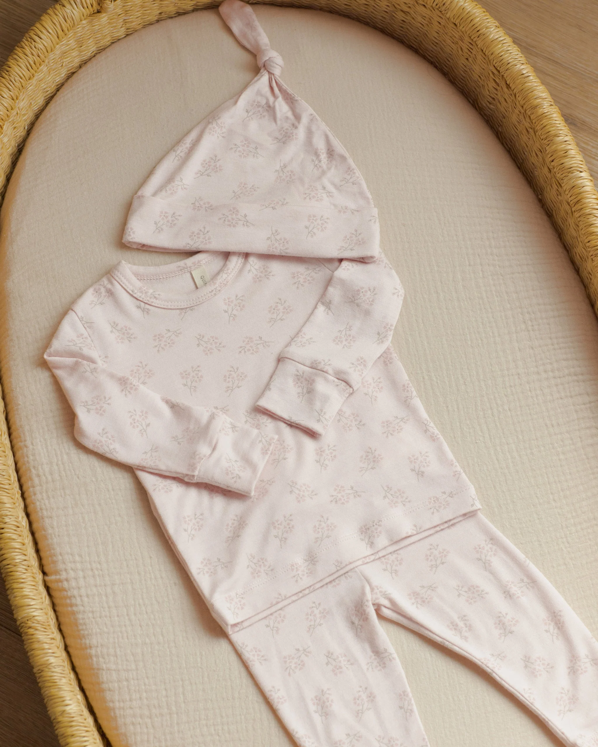 Modal Pajama Set || Pink Blossom - Image 5