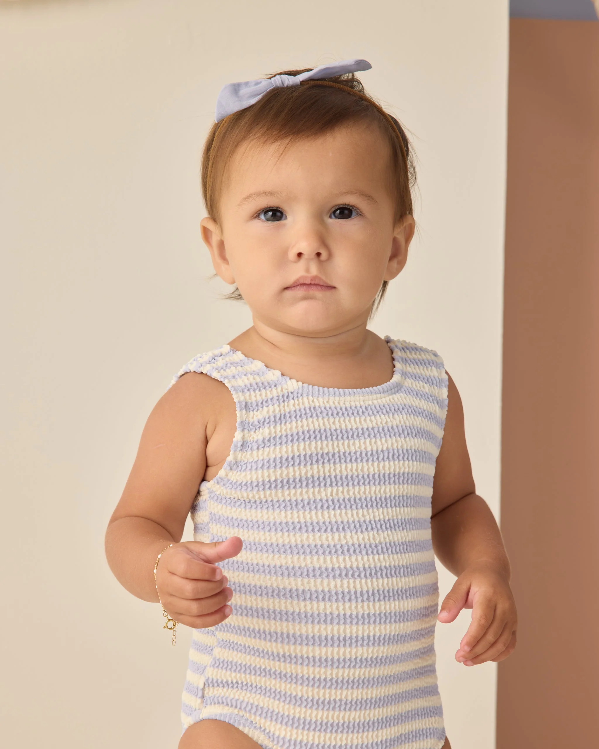 Moxie One-Piece Periwinkle Stripe - Image 3
