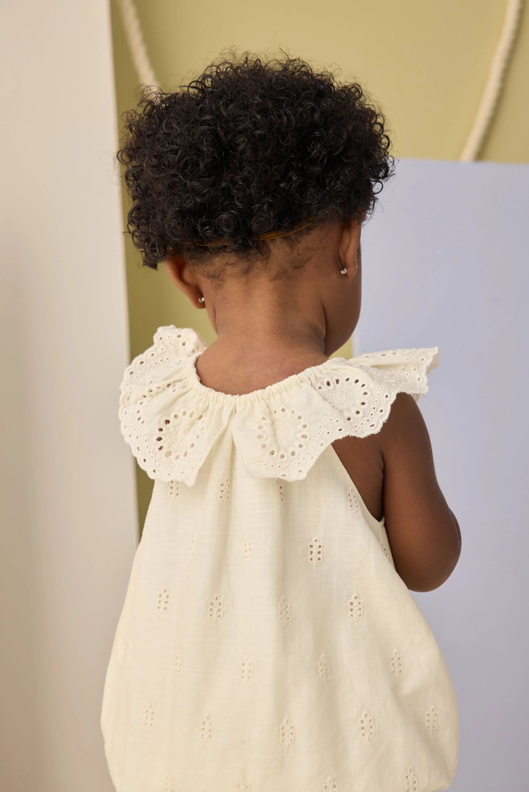 Myla Romper Ivory - Image 3