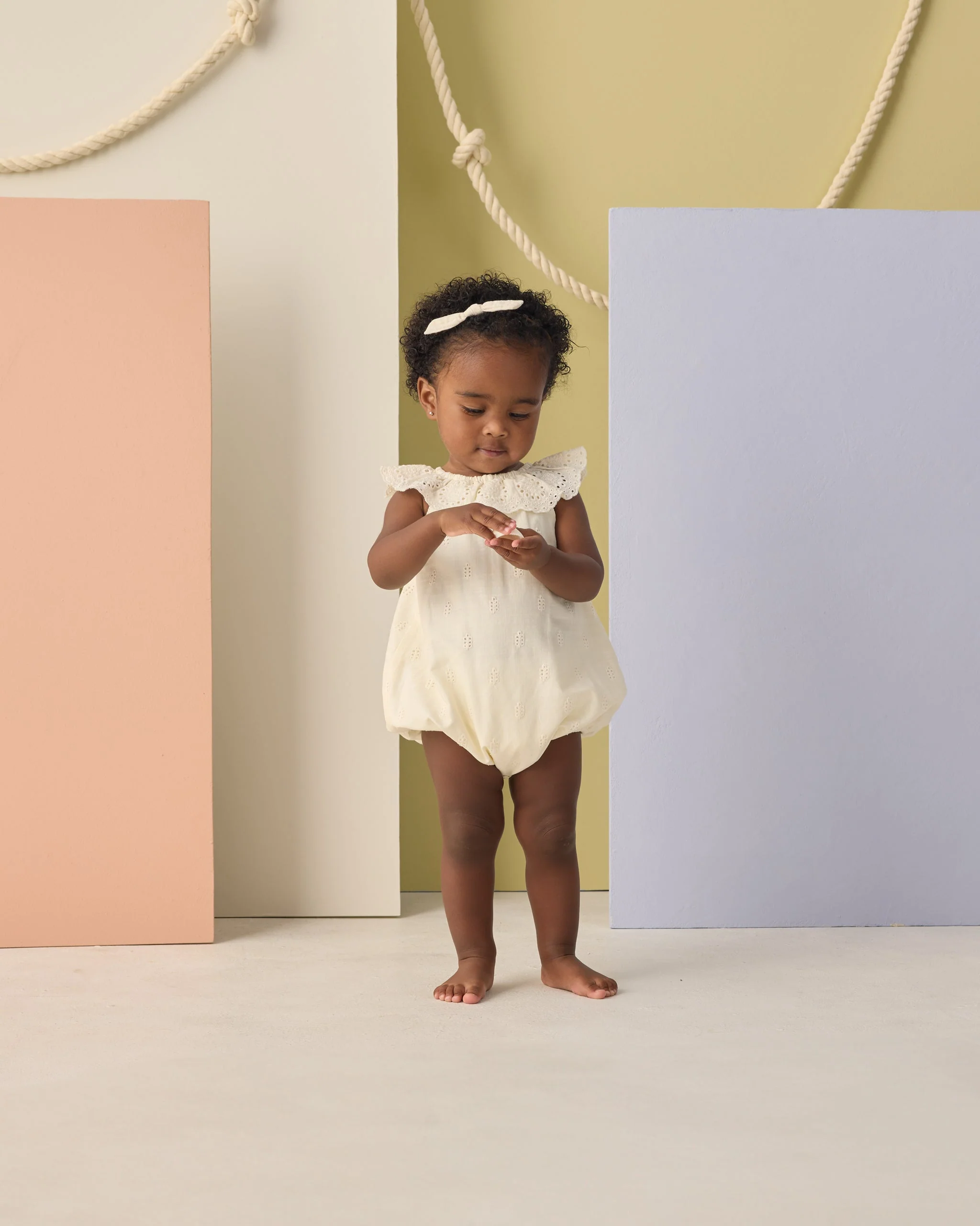 Myla Romper Ivory - Image 4